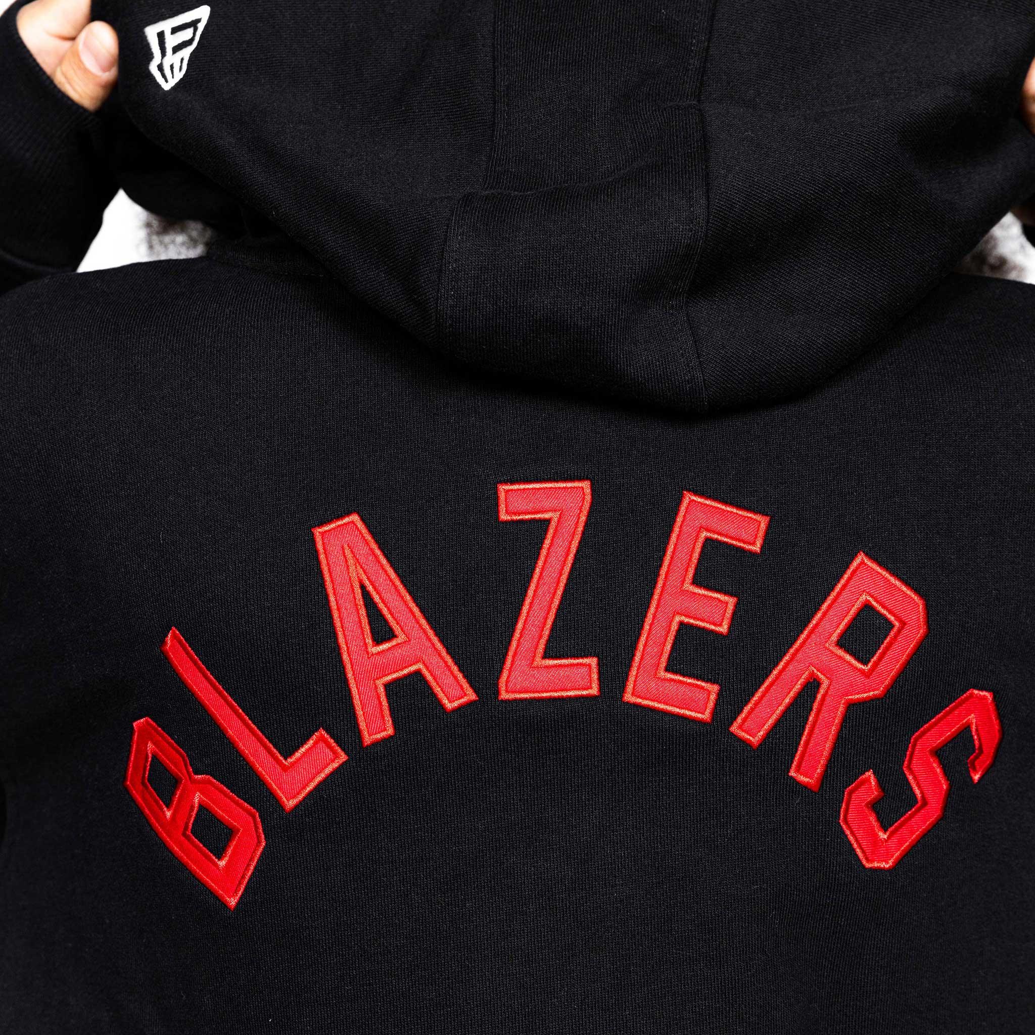 Alpha Industries X New Era Heavy Duty Black Pinwheel Hoodie - Image 9