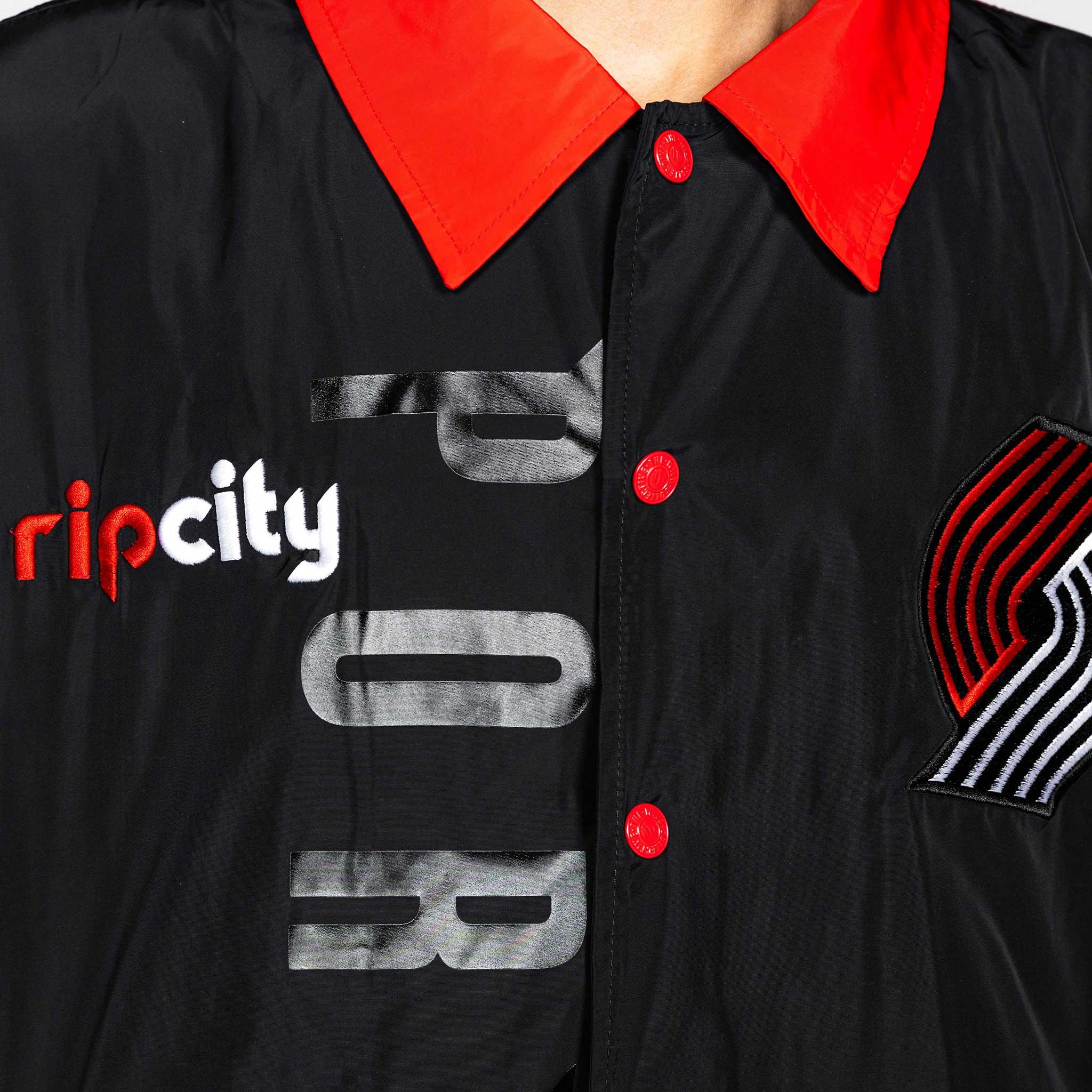 Wild Collective Black Pinwheel Coaches Jacket - Image 13