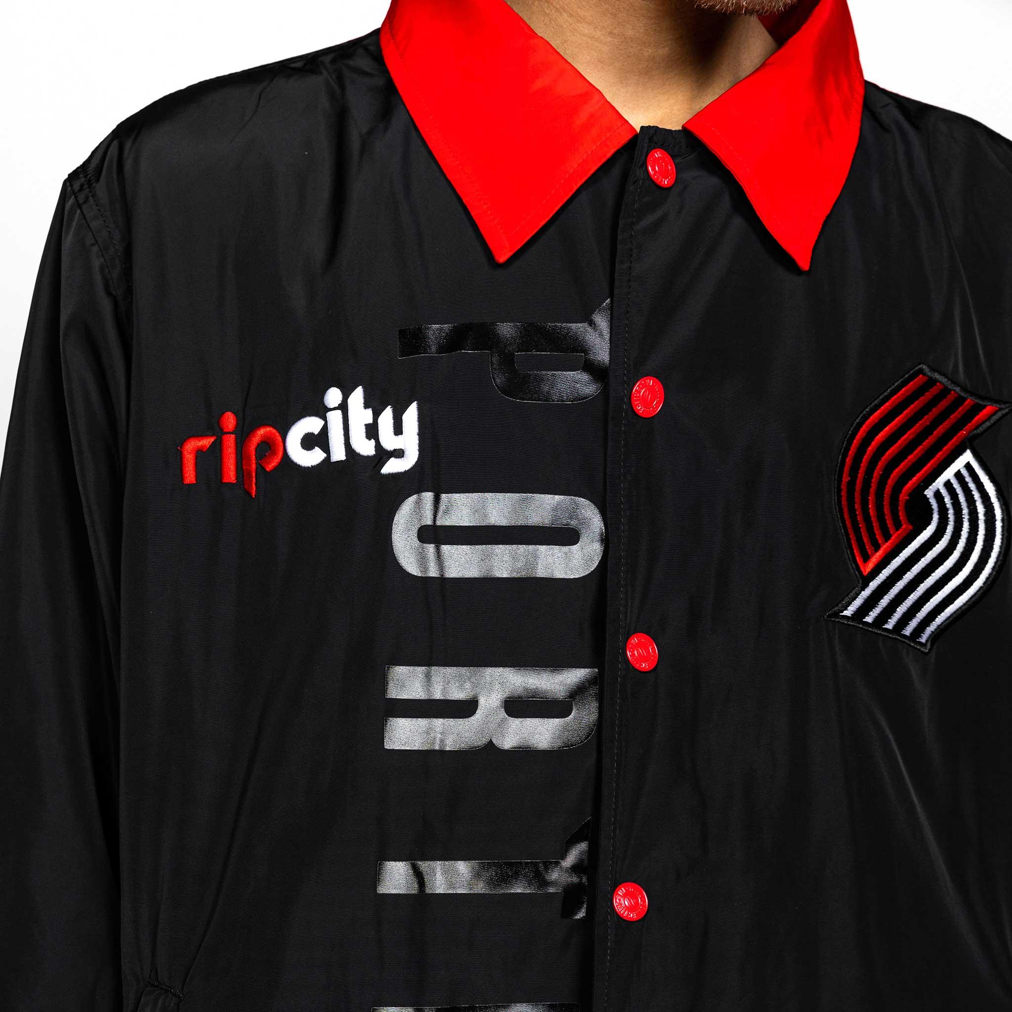 Wild Collective Black Pinwheel Coaches Jacket - Image 15