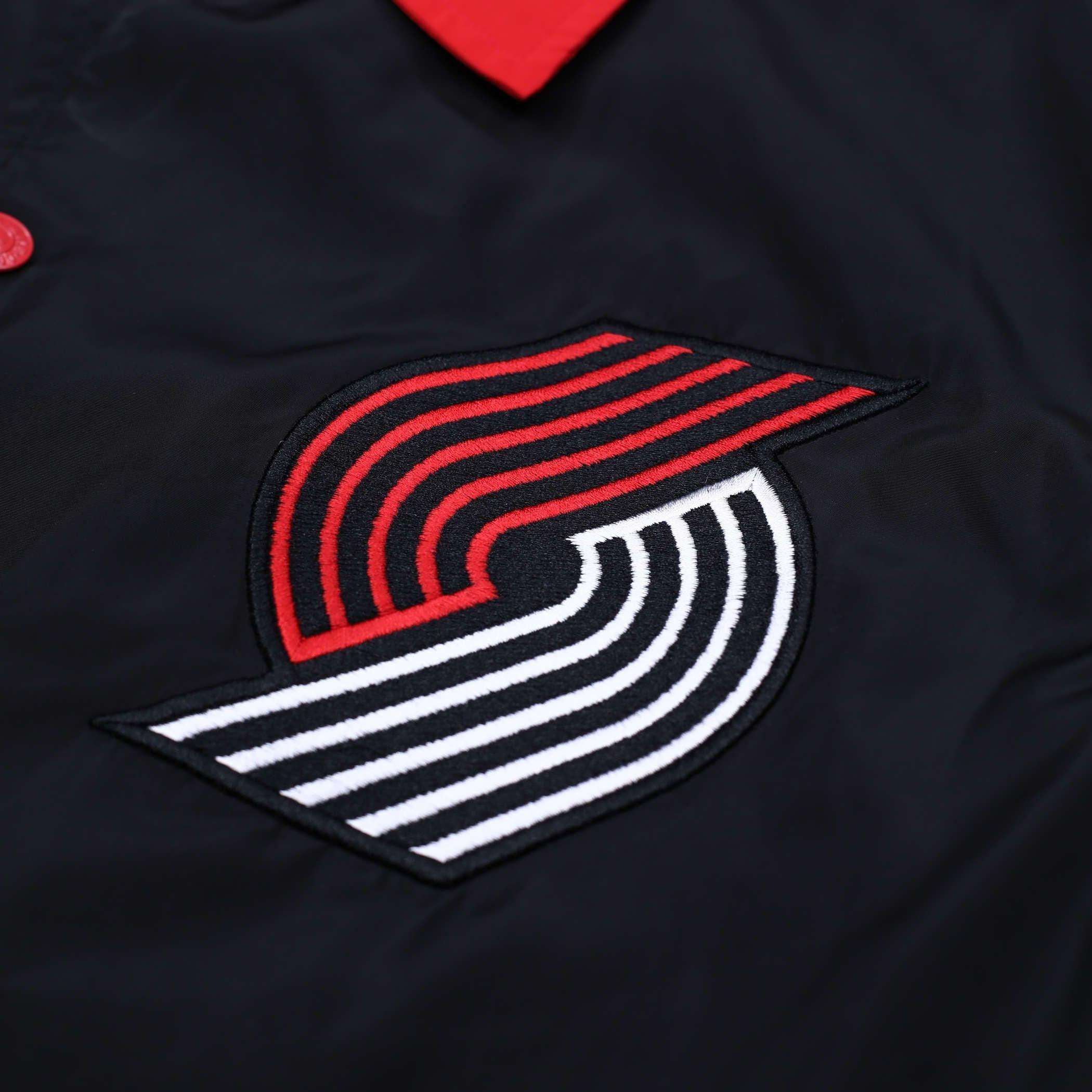 Wild Collective Black Pinwheel Coaches Jacket - Image 4