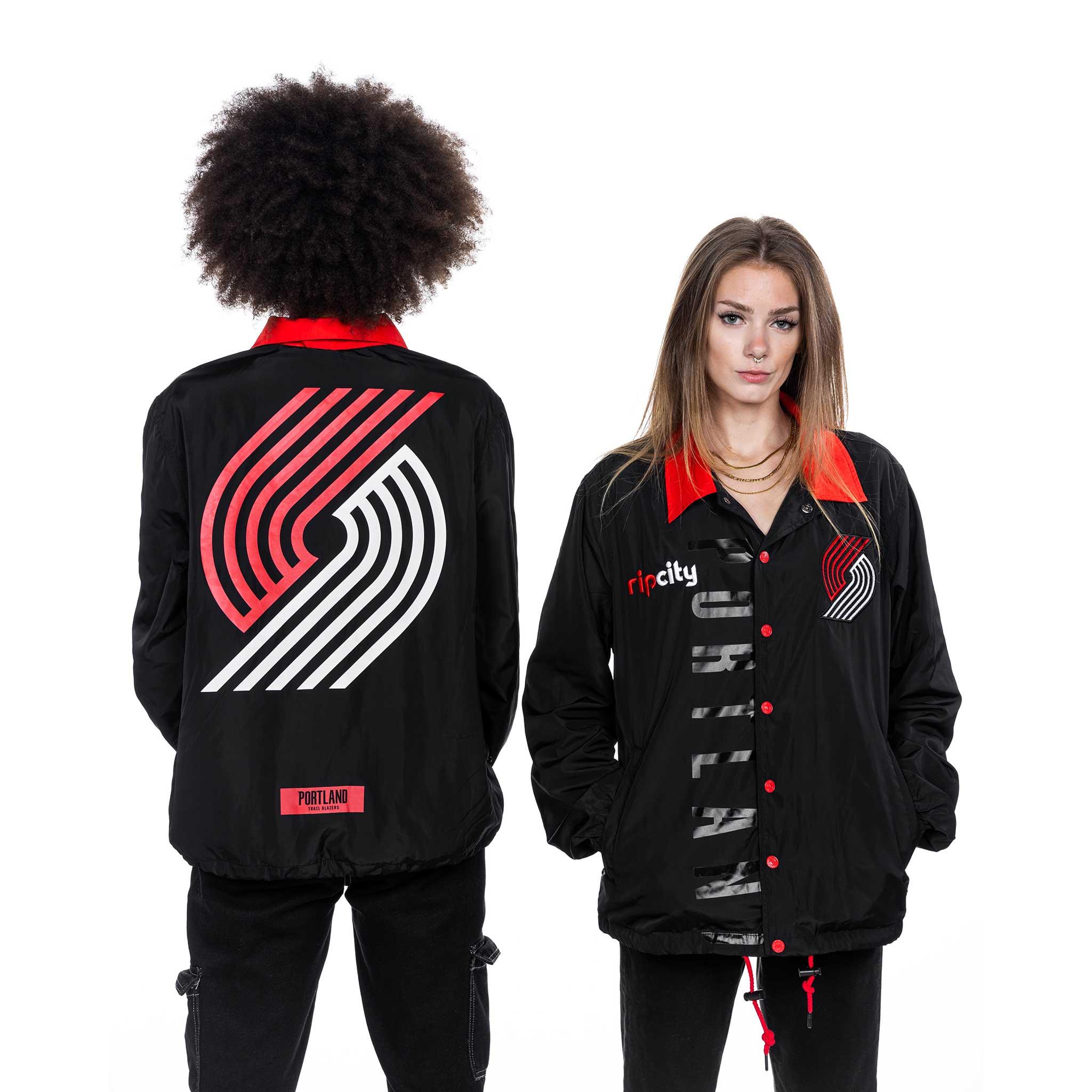 Wild Collective Black Pinwheel Coaches Jacket - Image 5