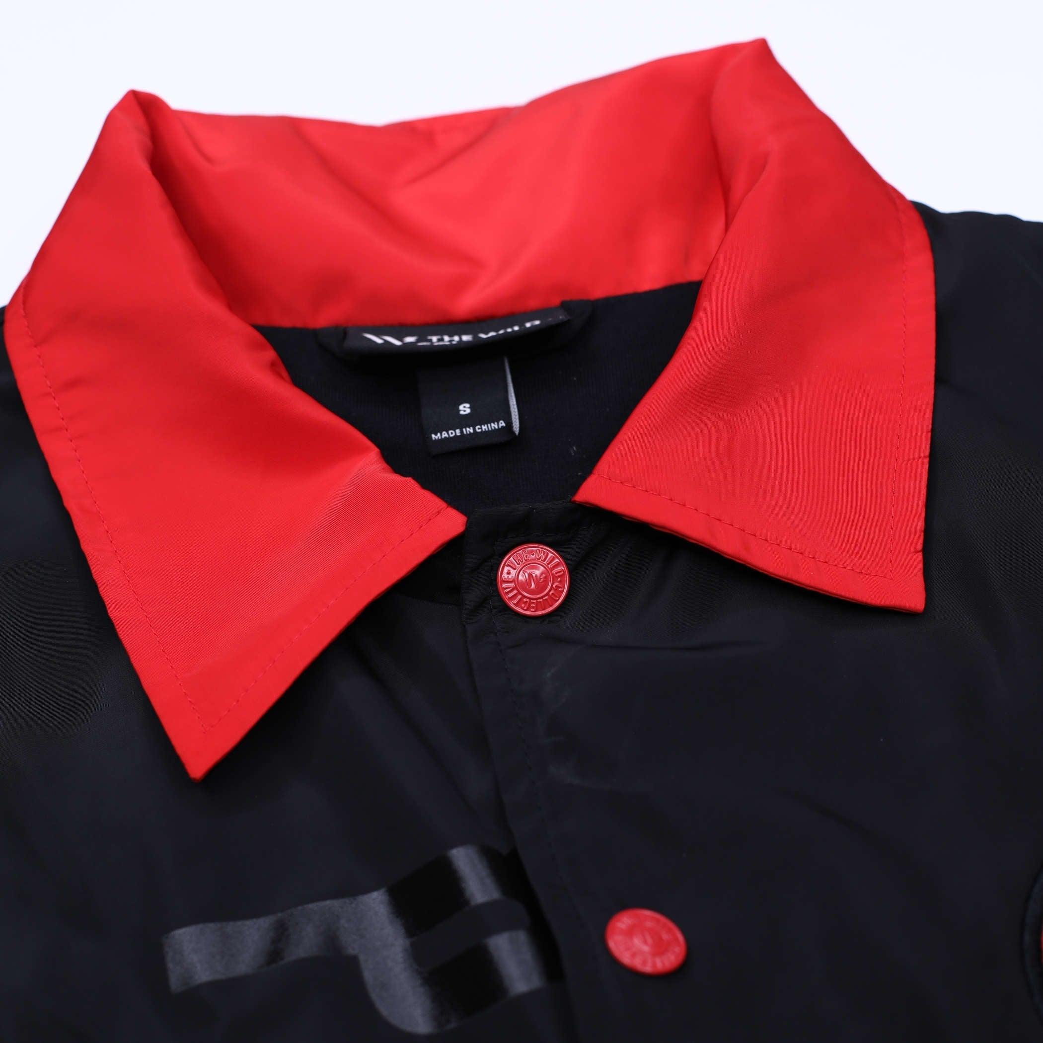 Wild Collective Black Pinwheel Coaches Jacket - Image 6