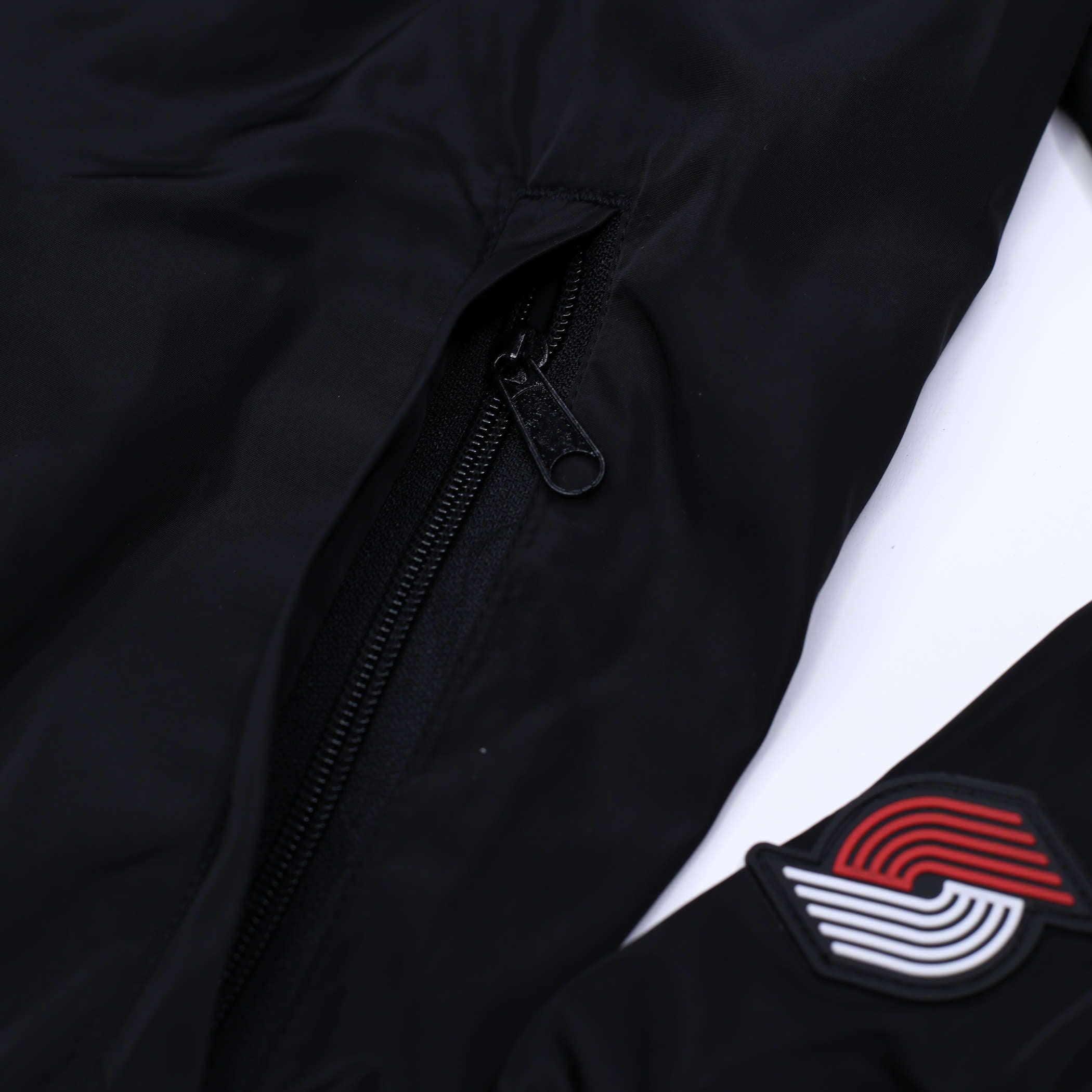 Wild Collective Black Pinwheel Coaches Jacket - Image 8