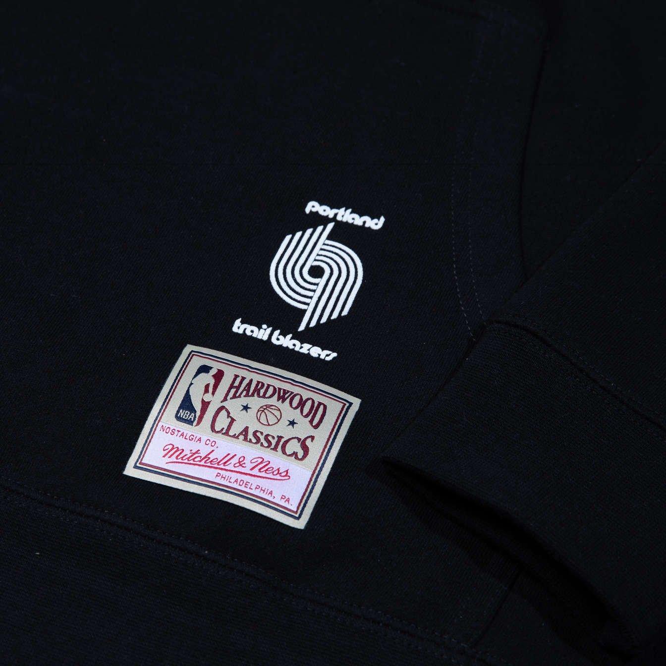 Mitchell & Ness Big Face Black Hoodie - Image 3