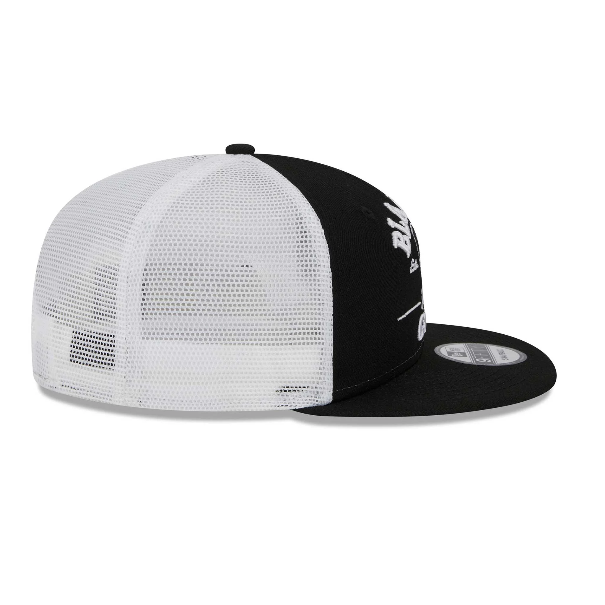 New Era Golf Club Meshback Black Snapback Hat - Image 3
