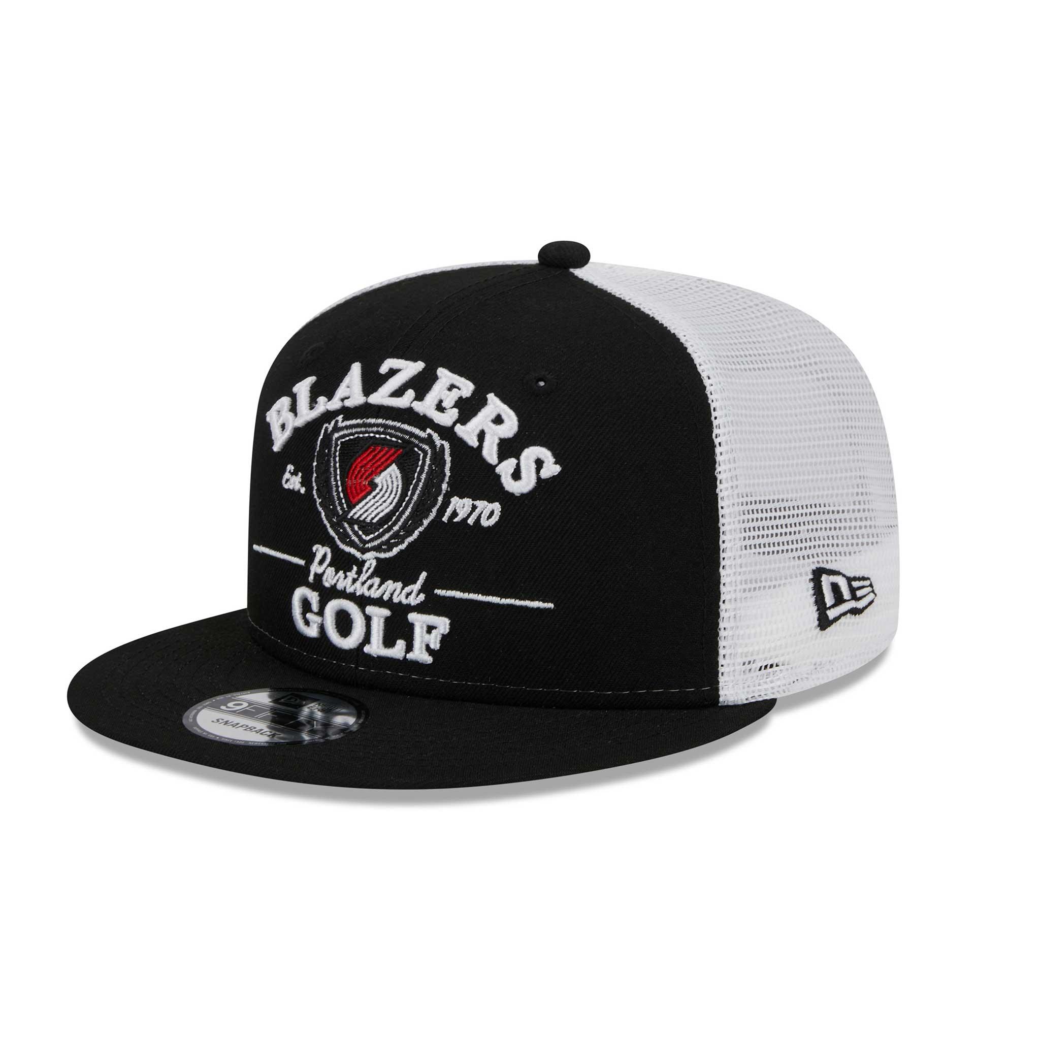 New Era Golf Club Meshback Black Snapback Hat - Image 4