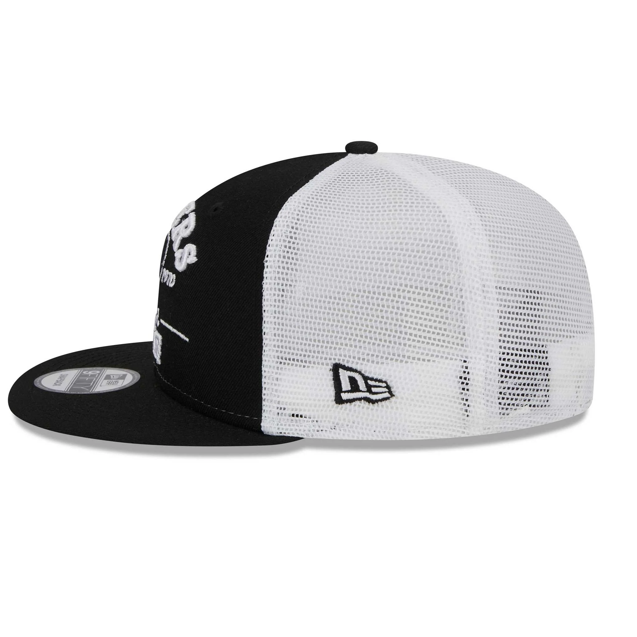 New Era Golf Club Meshback Black Snapback Hat - Image 5