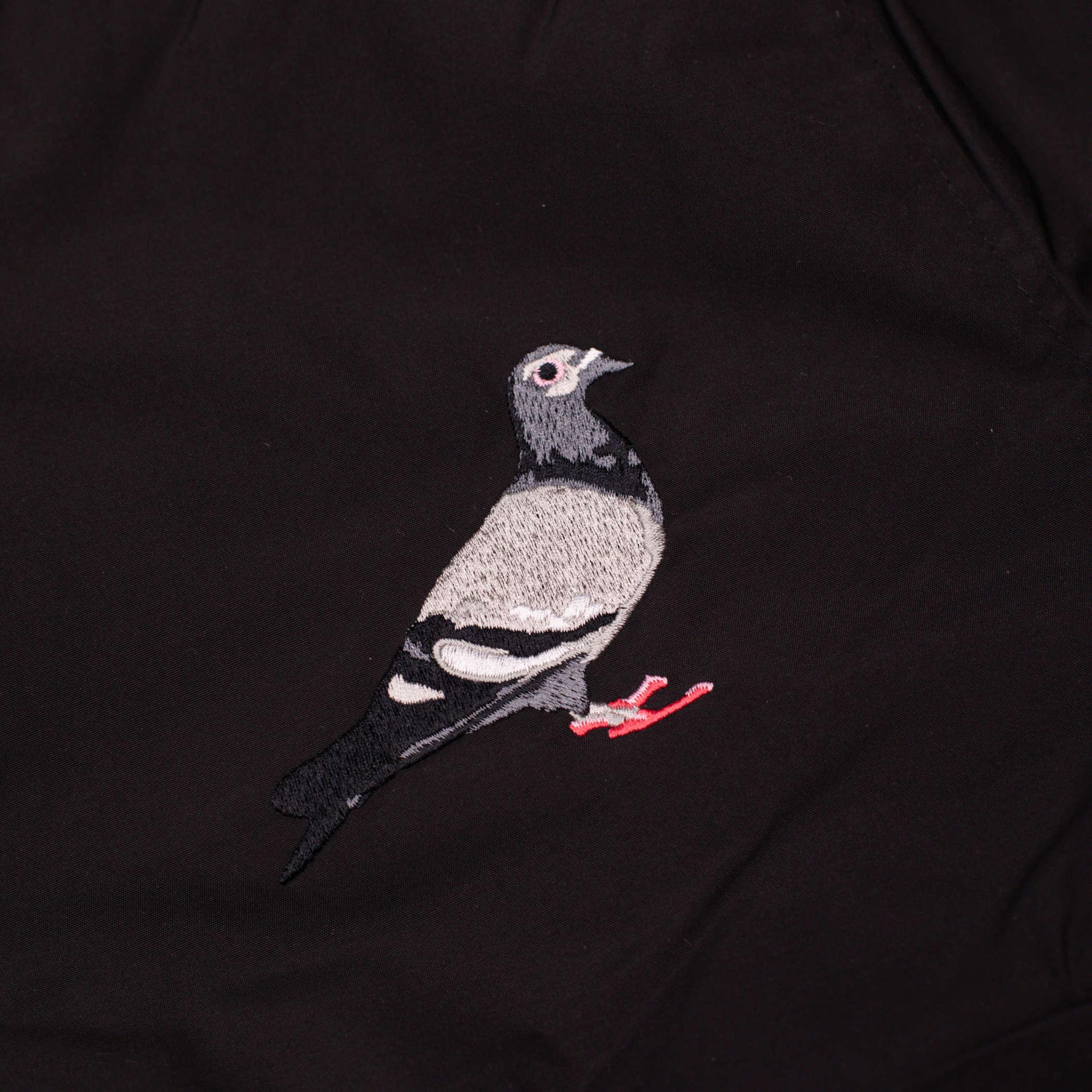Staple x Trail Blazers Black Snap Up Varsity Jacket - Image 6