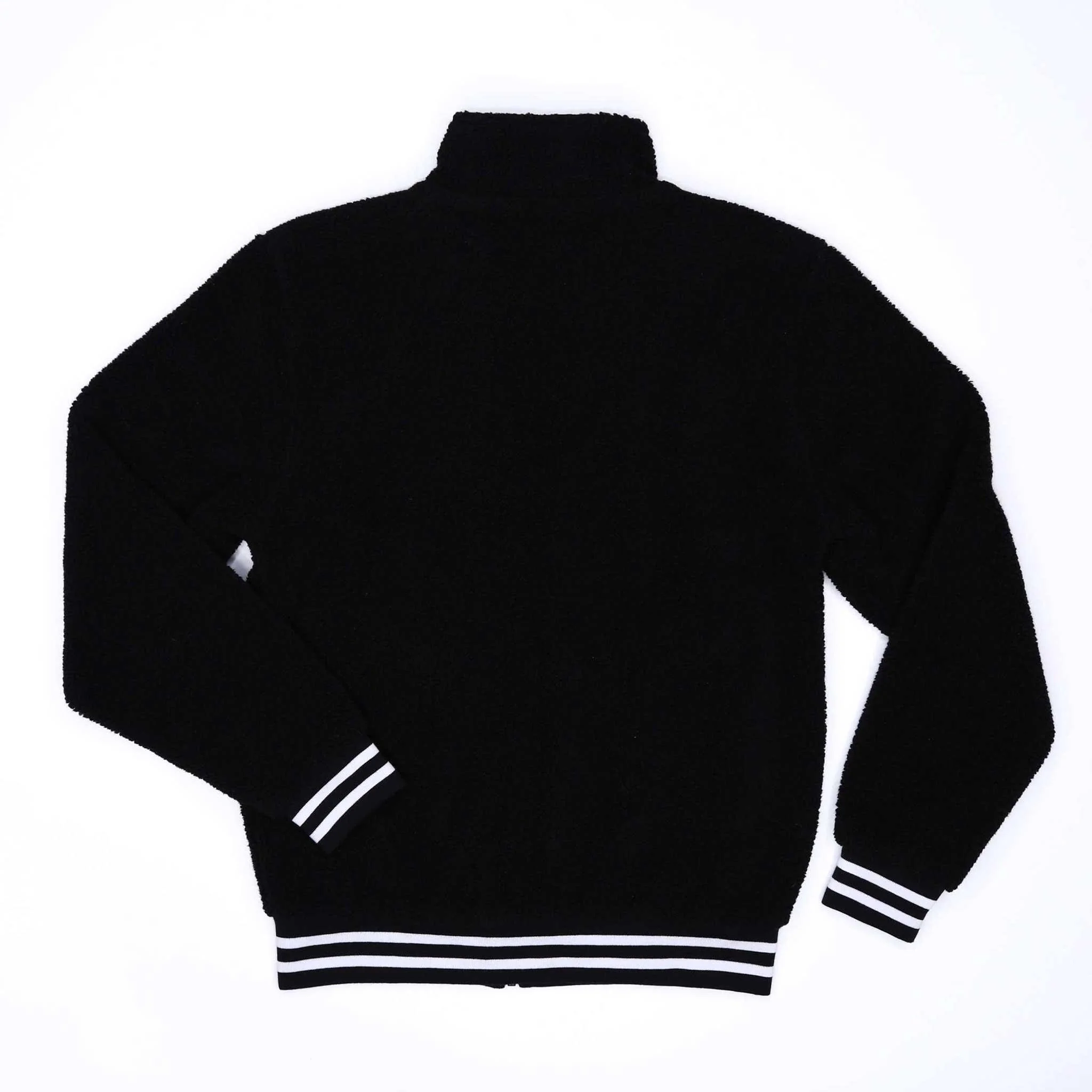Breaking Ball Black Full Zip Sherpa Jacket - Image 2