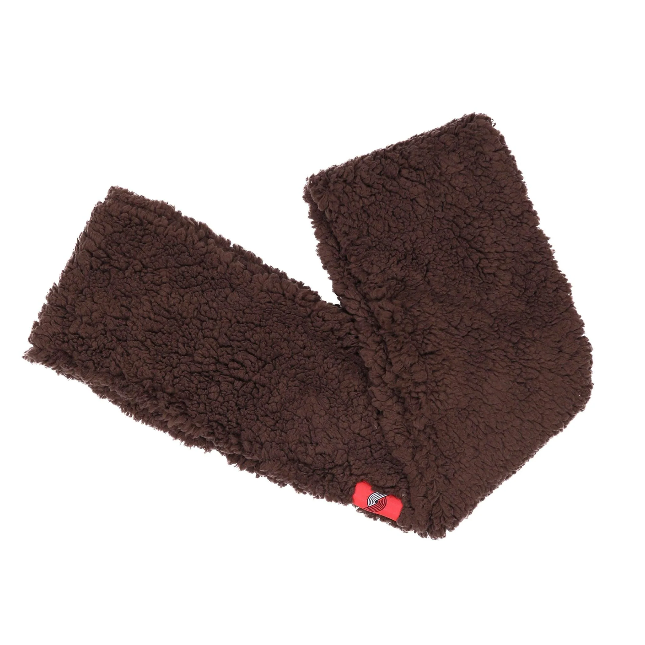 Brown Women's Sherpa Infinity Scarf - Image 2