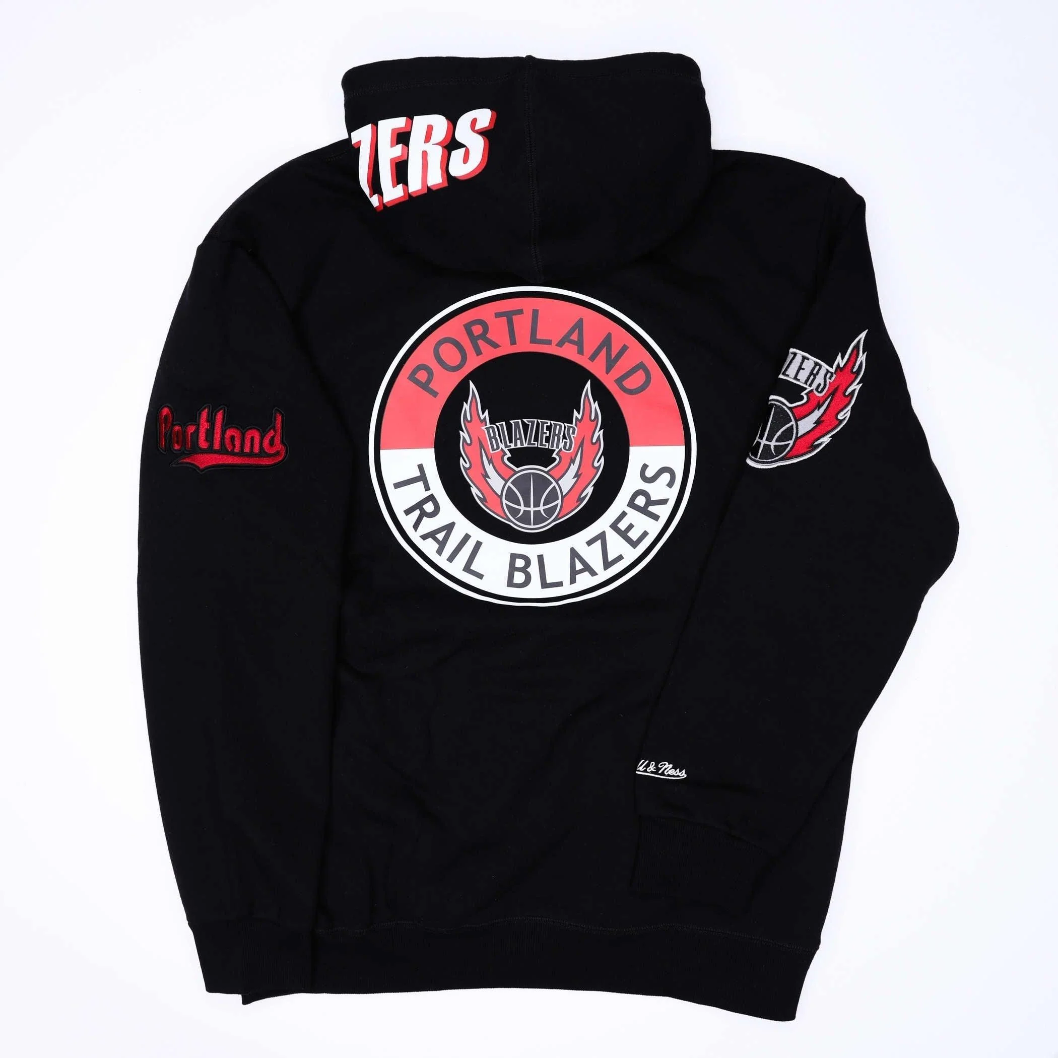 Mitchell & Ness Cities Collection Black Hoodie - Image 2