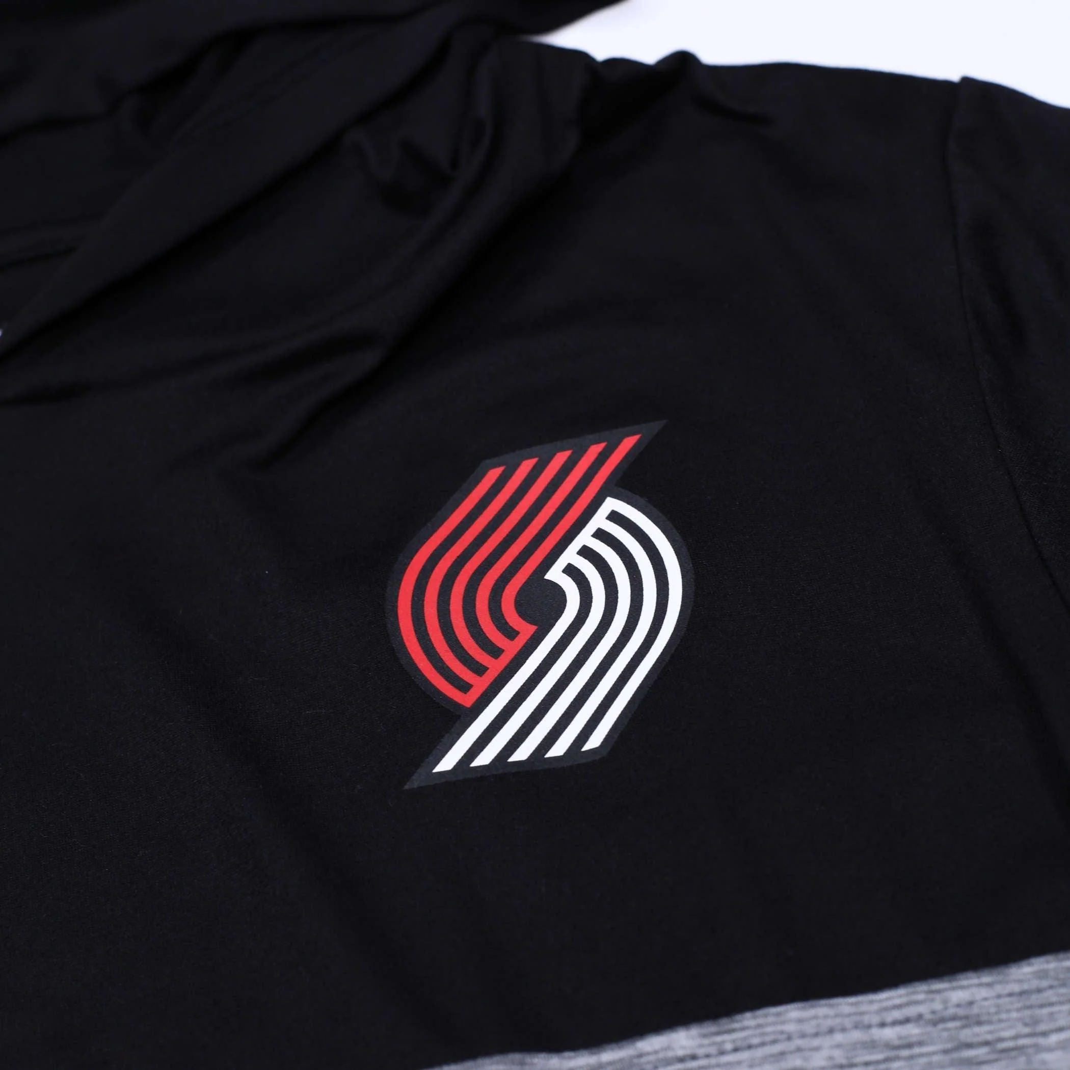 Defender Lightweight Black & Gray Hoodie - Image 3