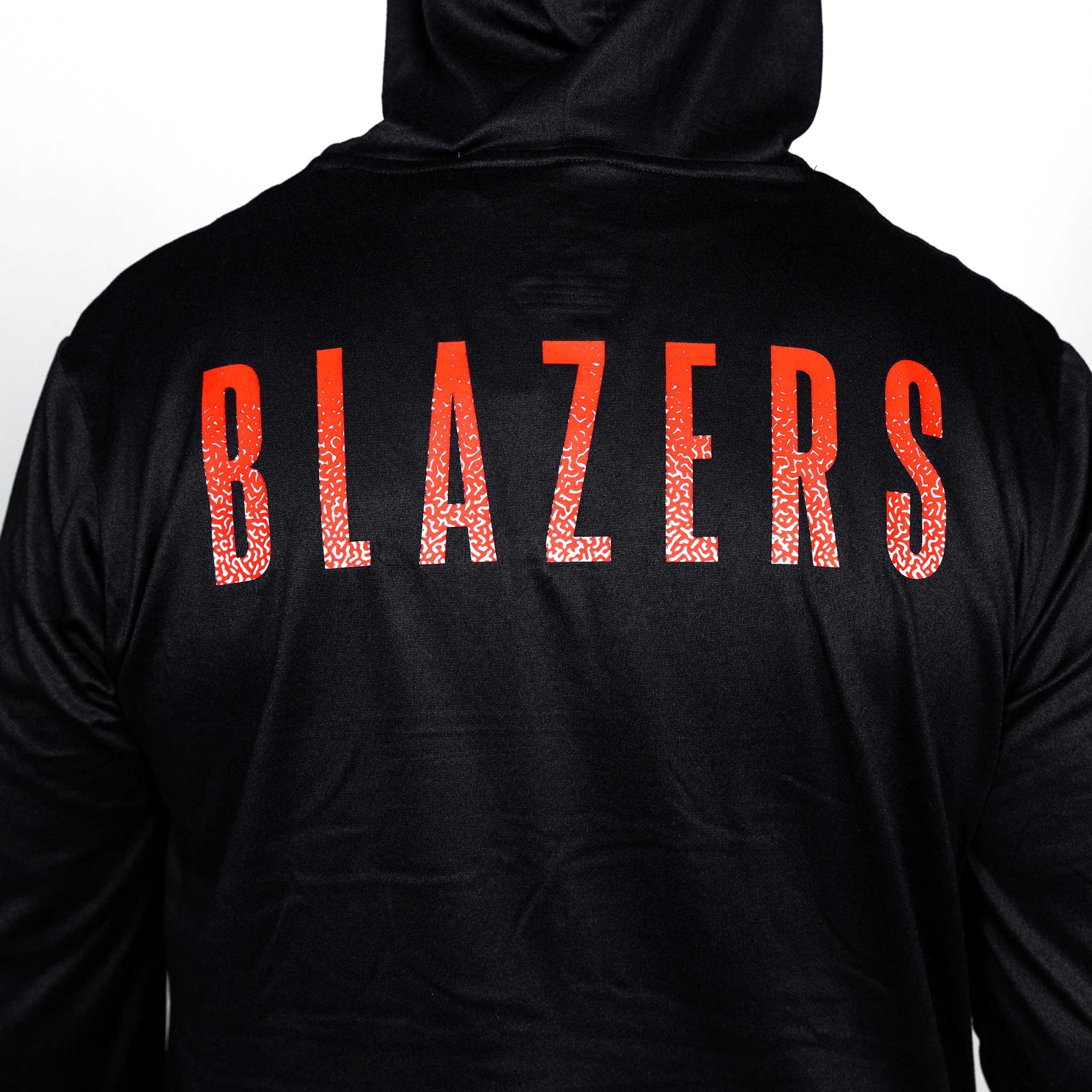 Defender Lightweight Black & Gray Hoodie - Image 5
