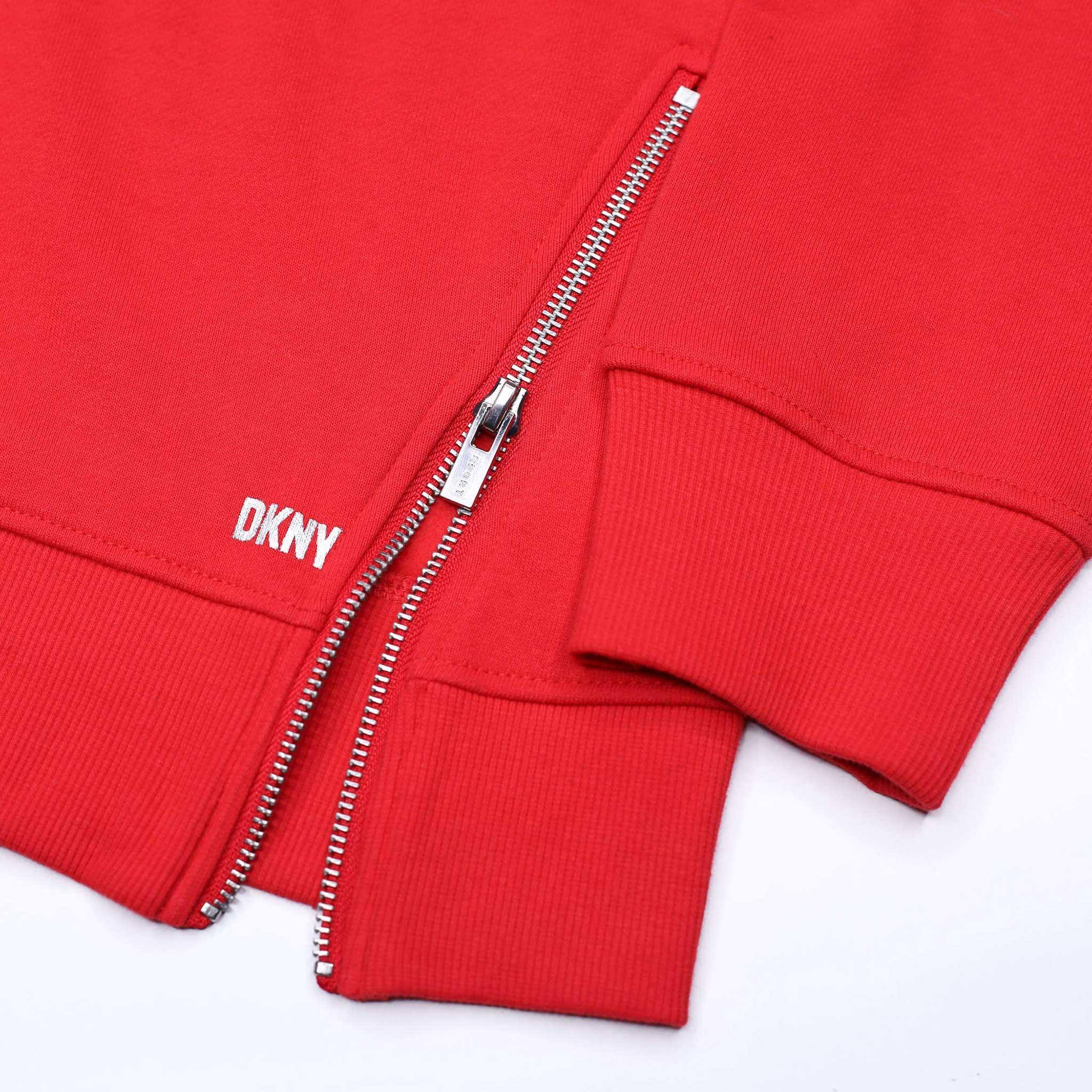 DKNY Bedazzled Women's Parker With Side Zips - Image 5