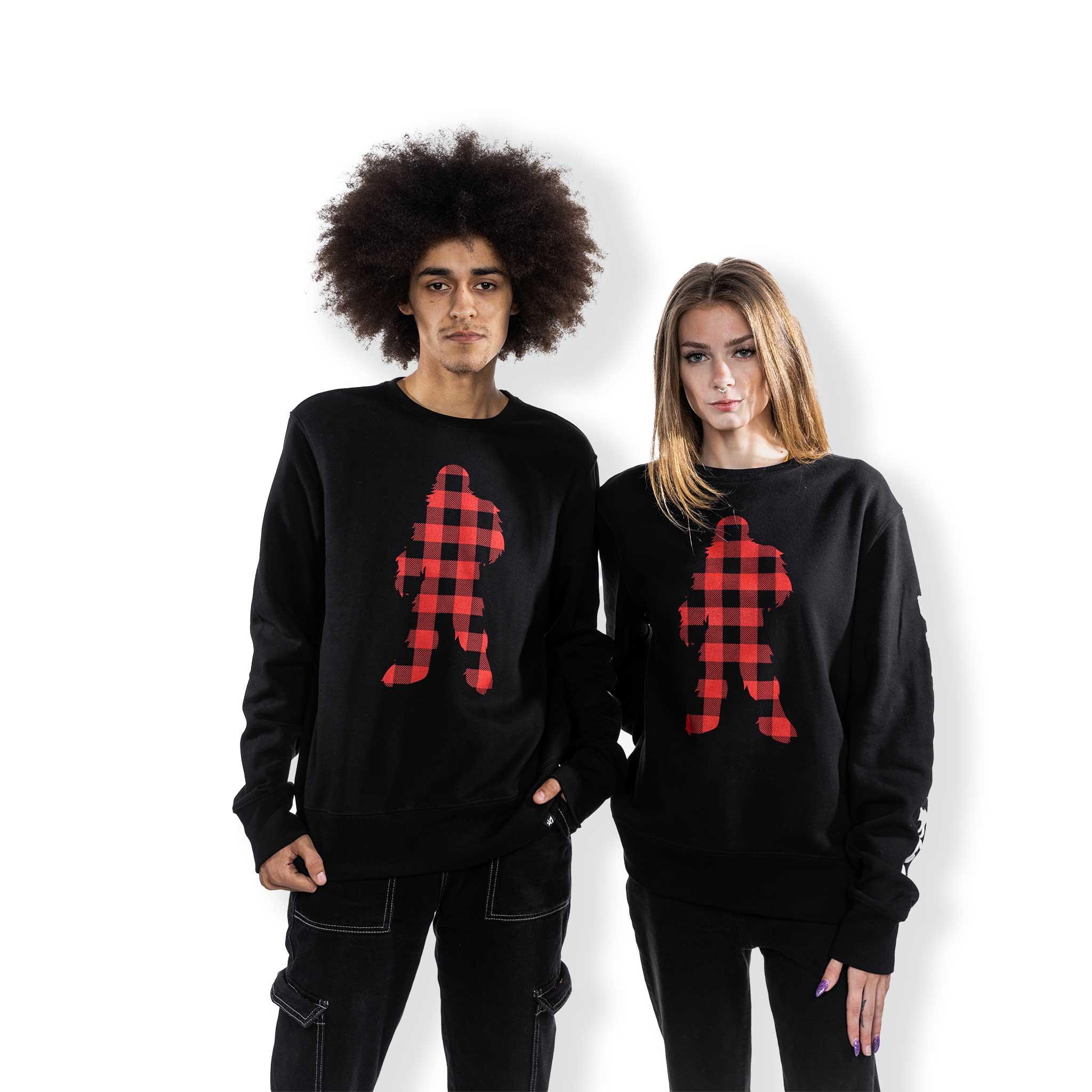 Trail Blazers 47 Brand Douglas Fur Red and Black Plaid Crew - Image 4