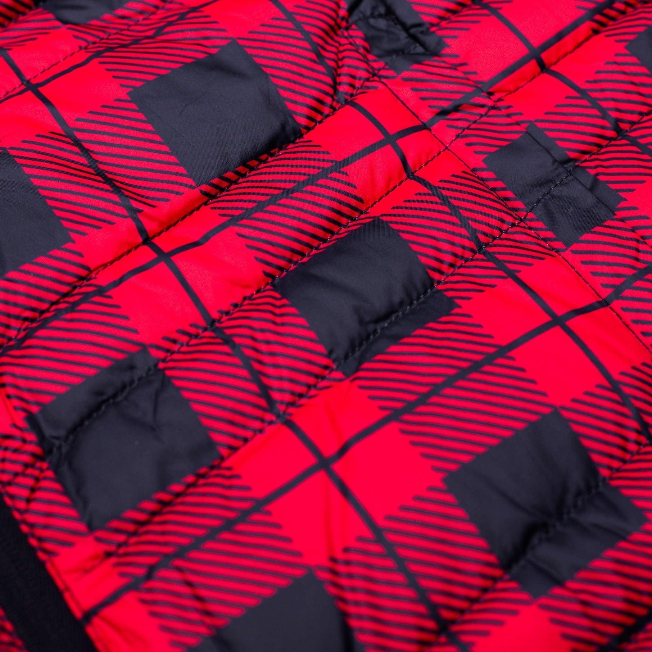 Douglas Fur Plaid Down Vest - Image 4