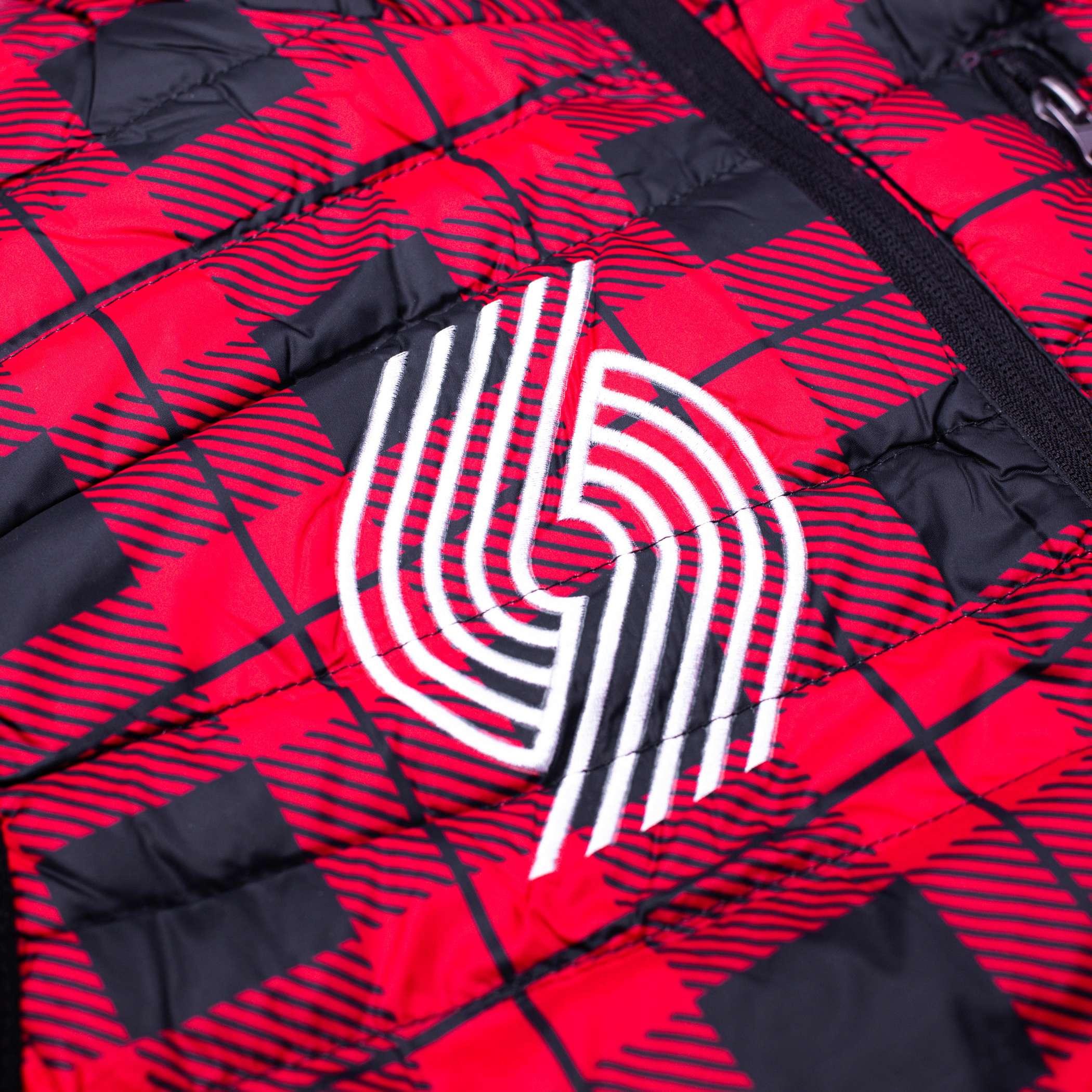 Douglas Fur Plaid Down Vest - Image 5