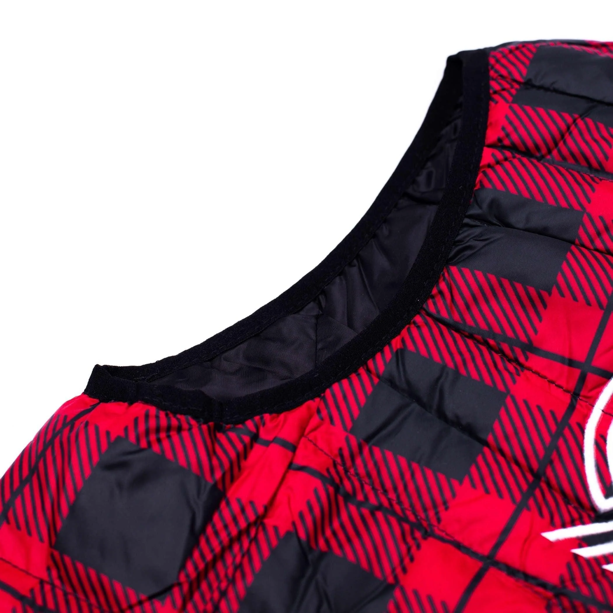 Douglas Fur Plaid Down Vest - Image 8