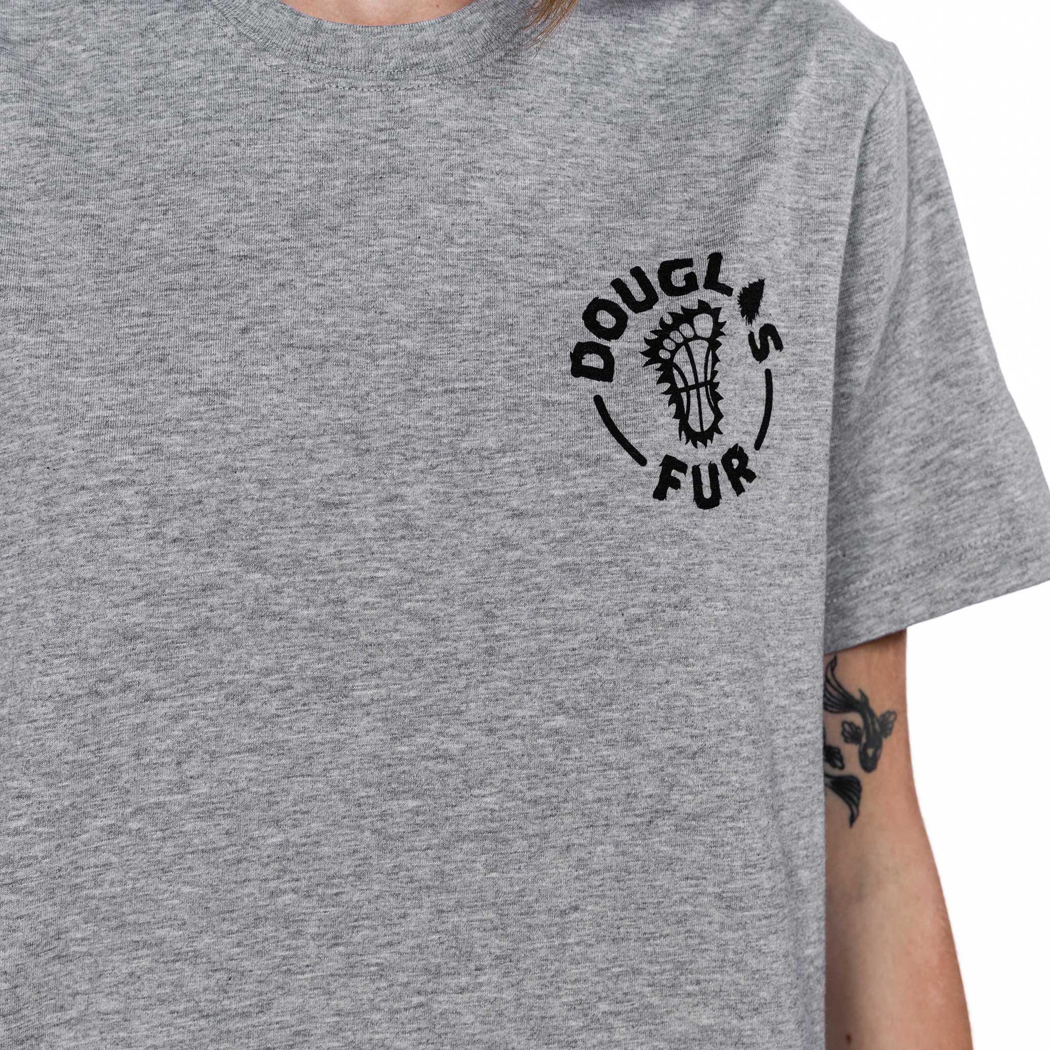 Trail Blazers 47 Brand Douglas Fur Super Rival Gray Tee - Image 5