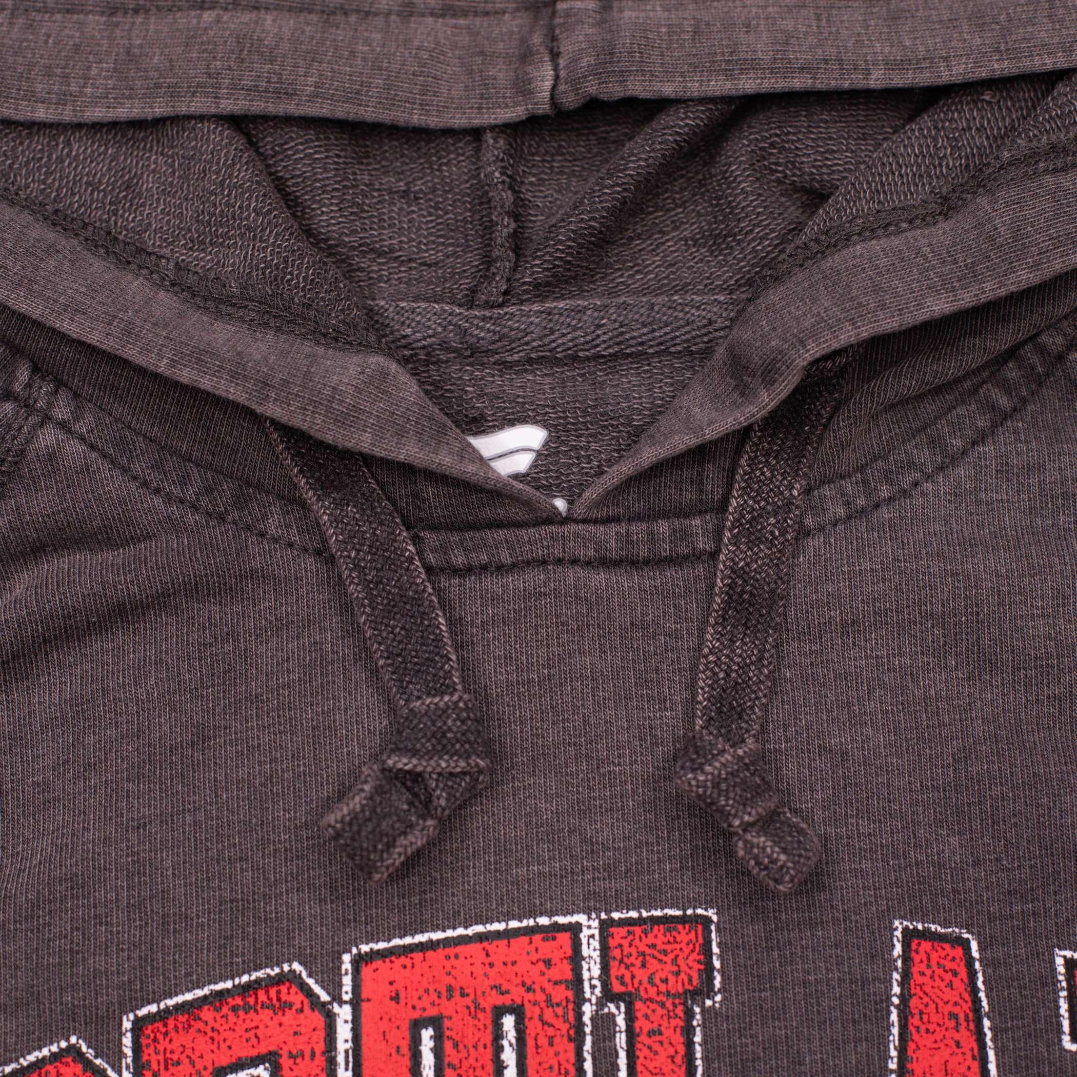 Foul Tro Vintage Soft Gray Hoodie - Image 3
