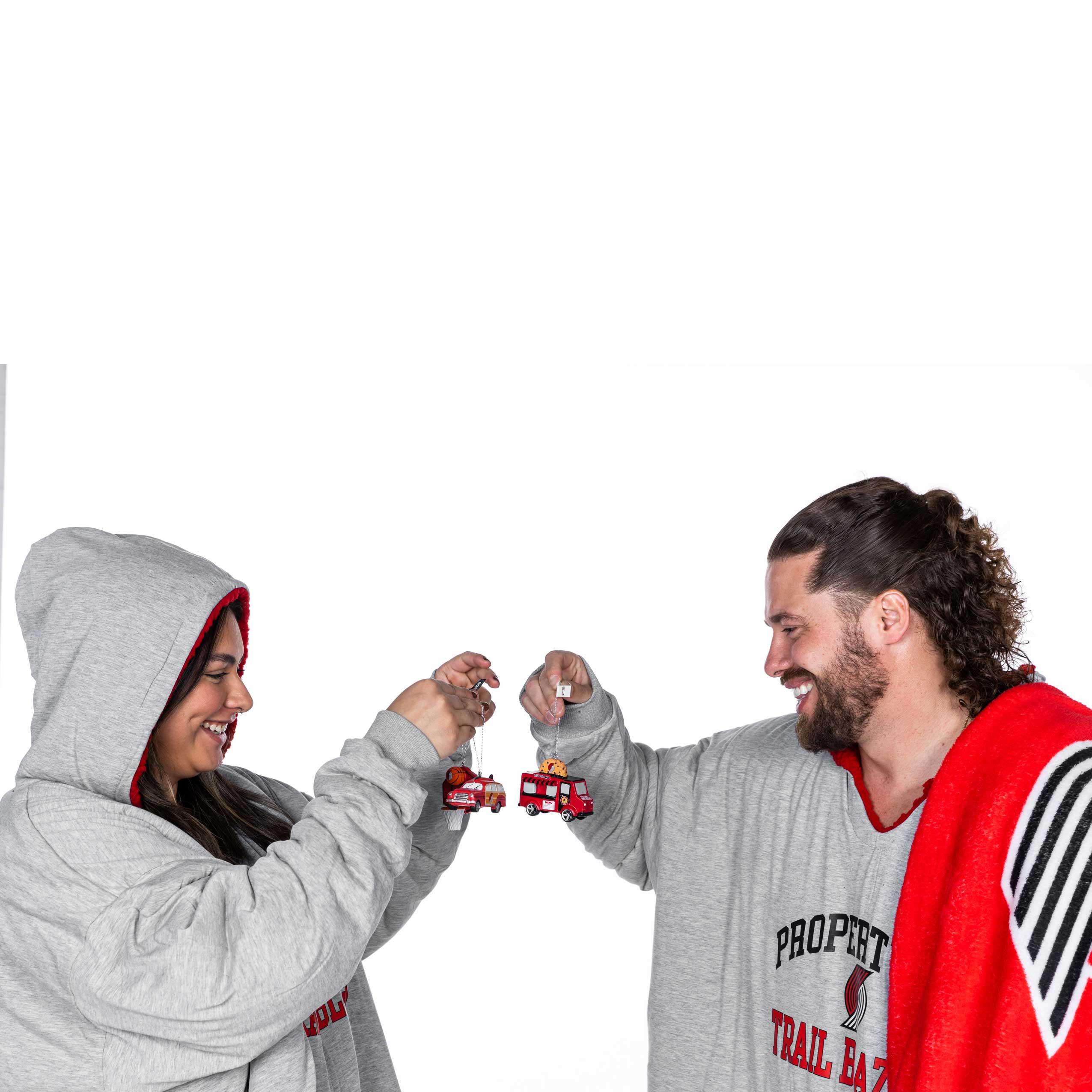 Fuzzy Fleece Reversible Oversized Hoodeez - Image 8