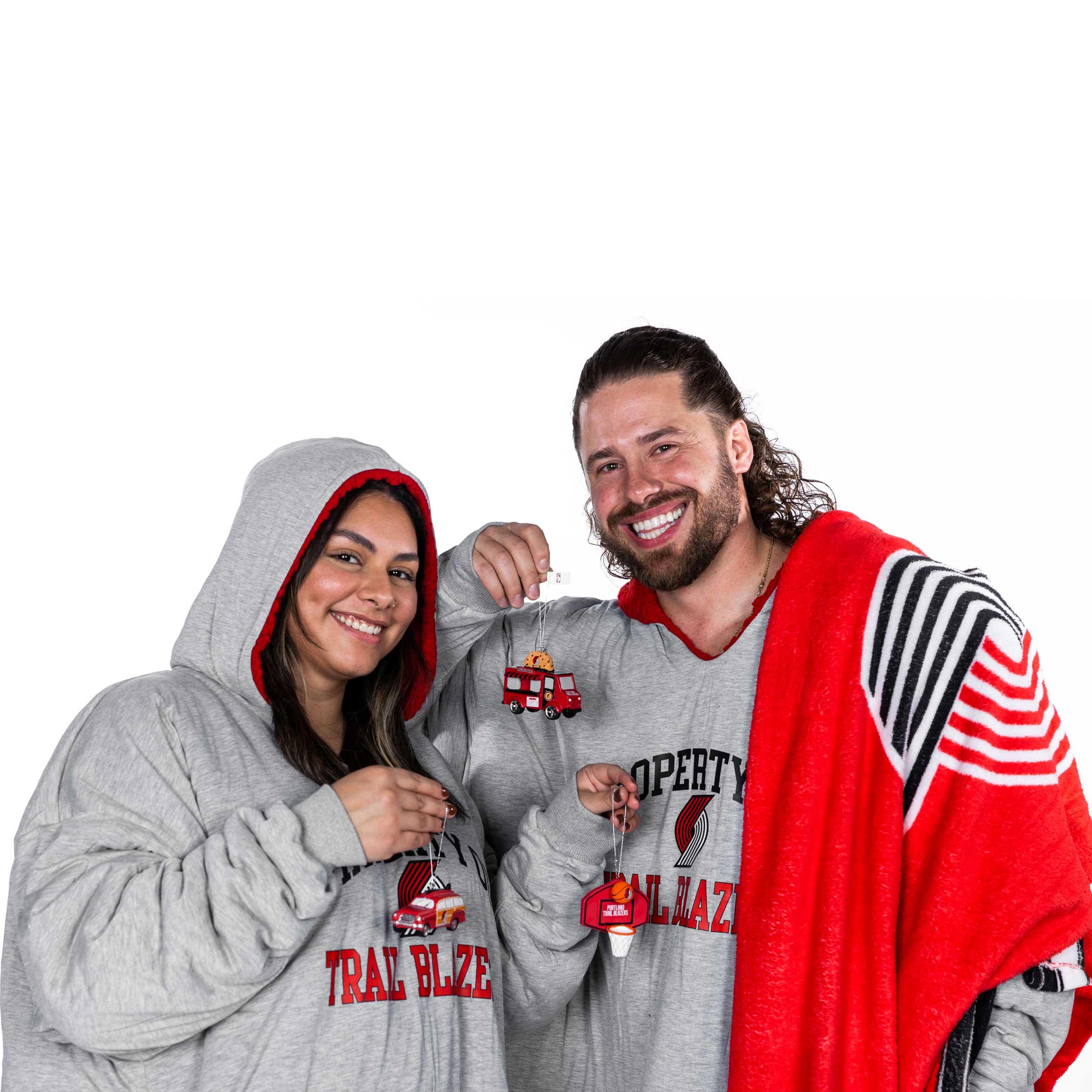 Fuzzy Fleece Reversible Oversized Hoodeez - Image 9