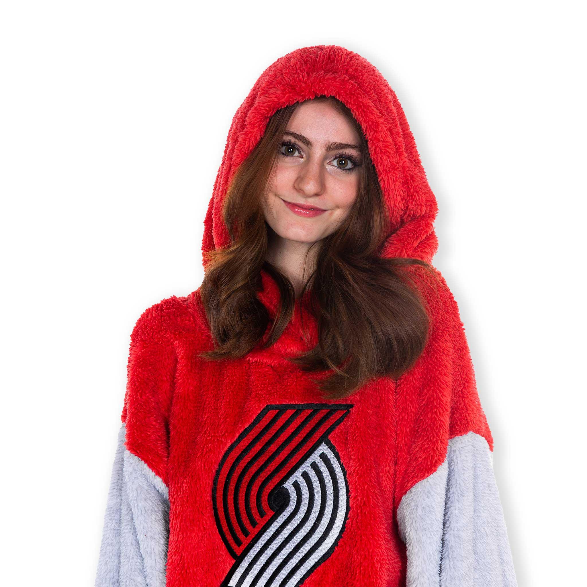 Juniors Girl Fleece Game Time Teddy Hoodie - Image 4