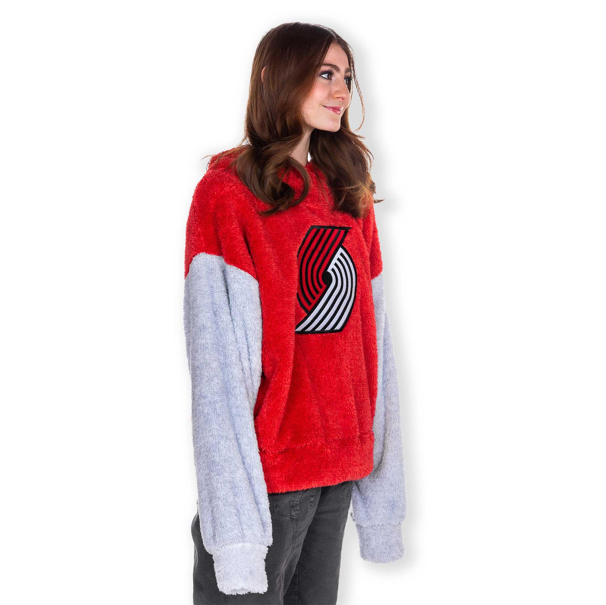Juniors Girl Fleece Game Time Teddy Hoodie - Image 5
