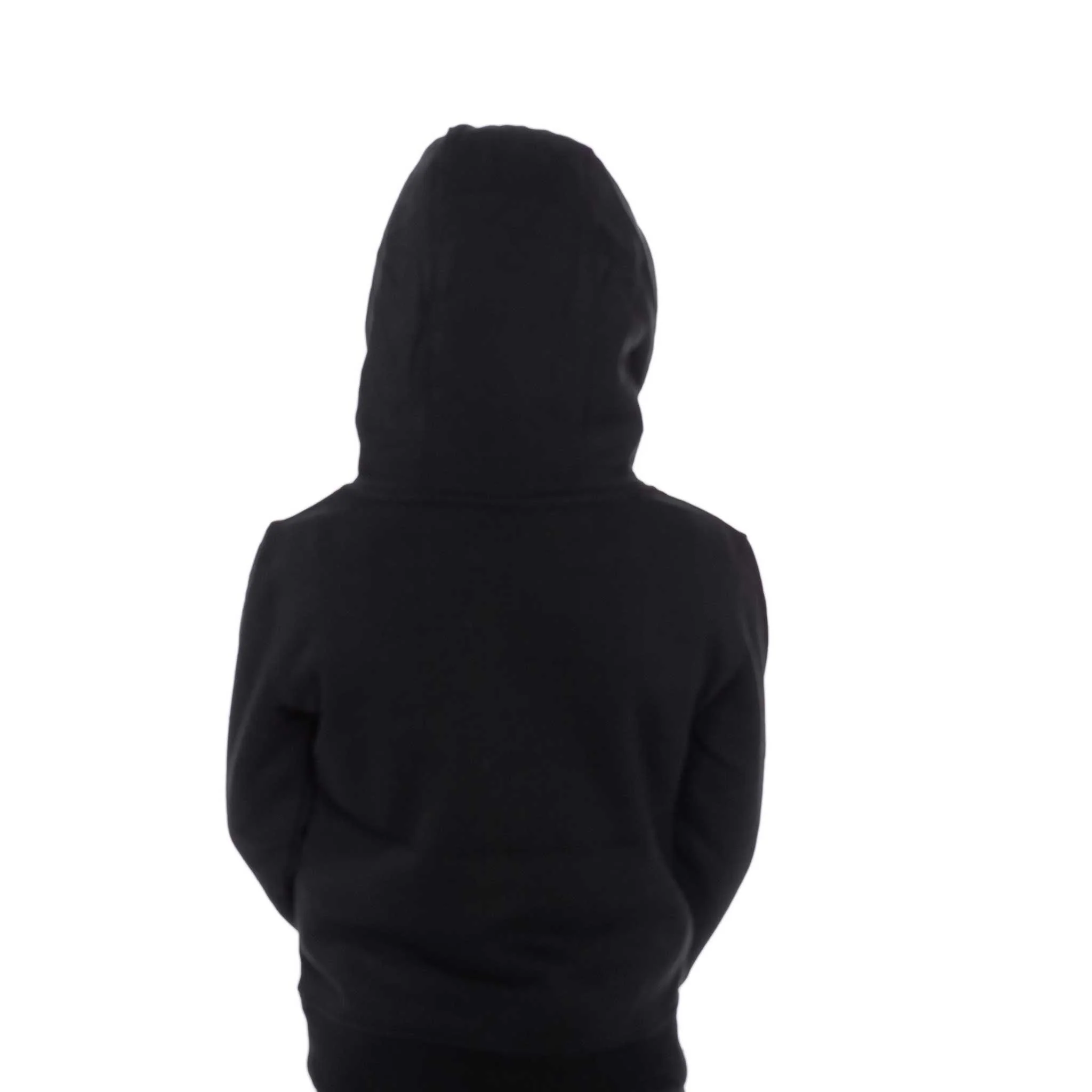 Nike Kids Pinwheel Essential Fleece Black Pullover - Image 6