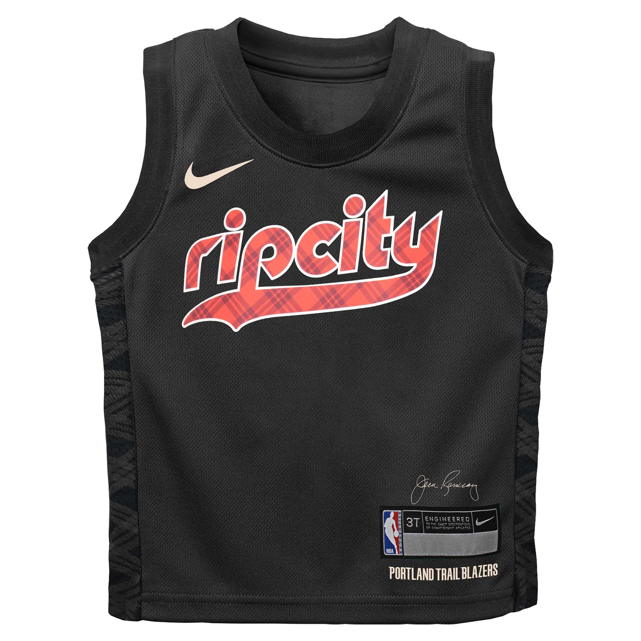 Nike Replica Kids Retro Plaid City 23-24 Jersey - Image 2