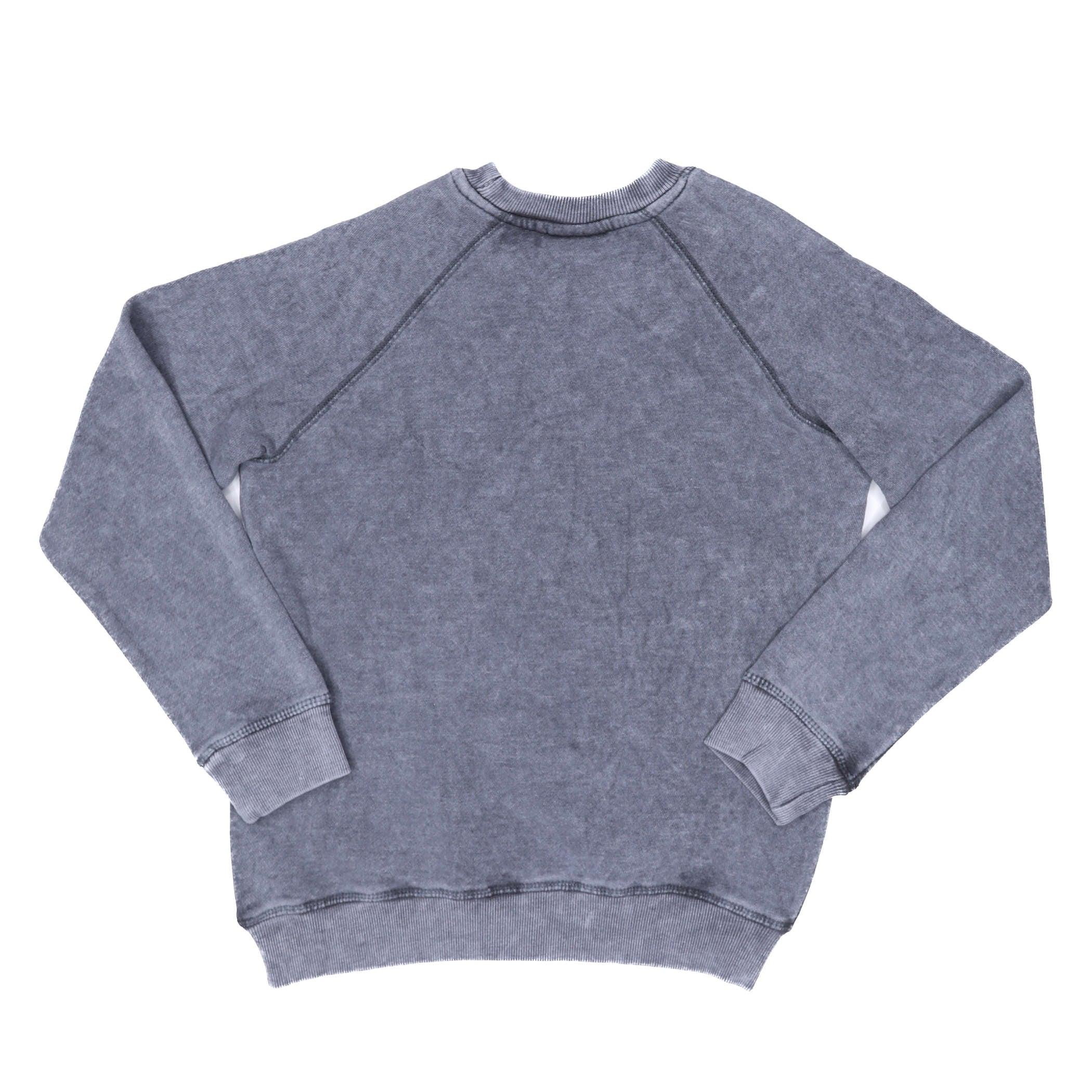 Kids The Storm Gray Fleece Sweatshirt - Image 2