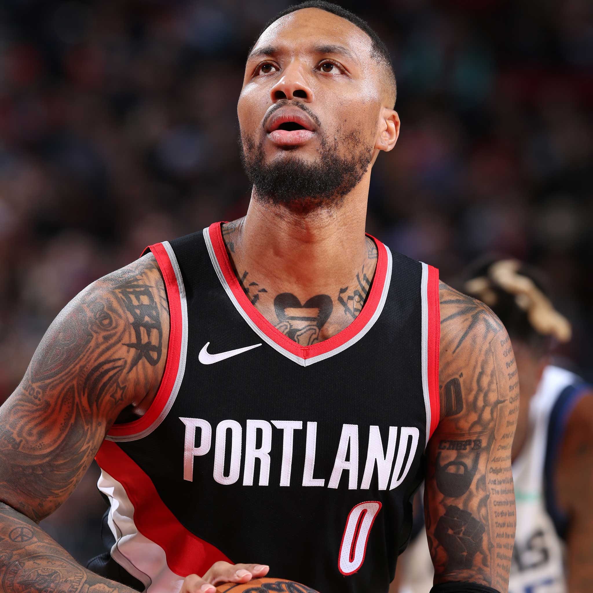 Trail Blazers Damian Lillard Nike Authentic Retired Icon Jersey - Image 2