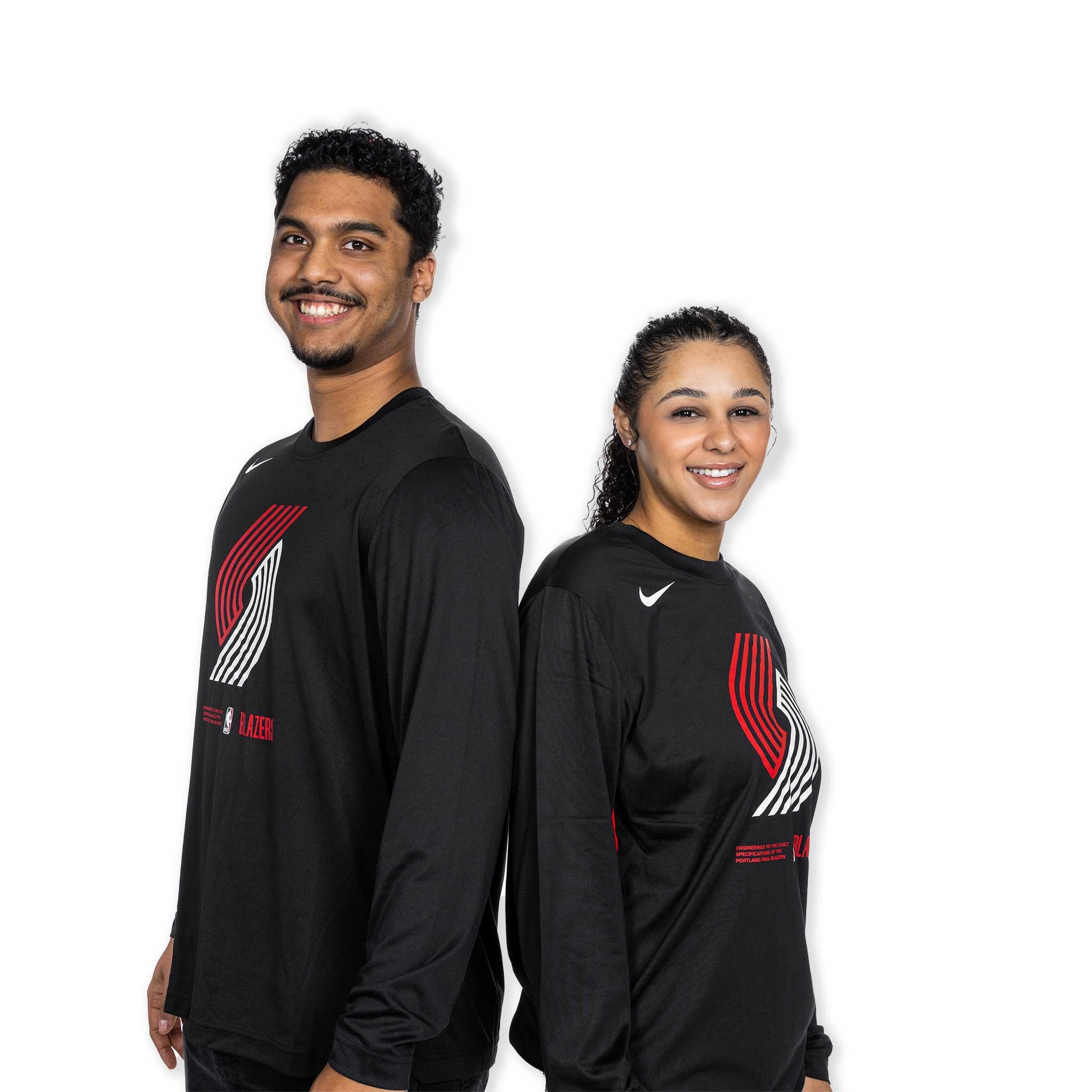 Nike Logo Pregame Long Sleeve T-Shirt - Image 7