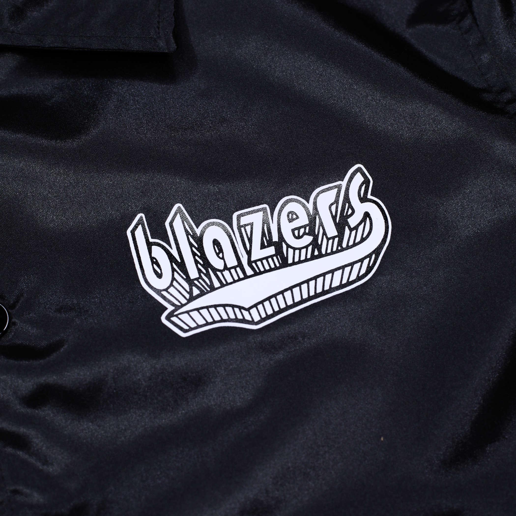 Mitchell & Ness Doodle Coaches Black Satin Jacket - Image 3
