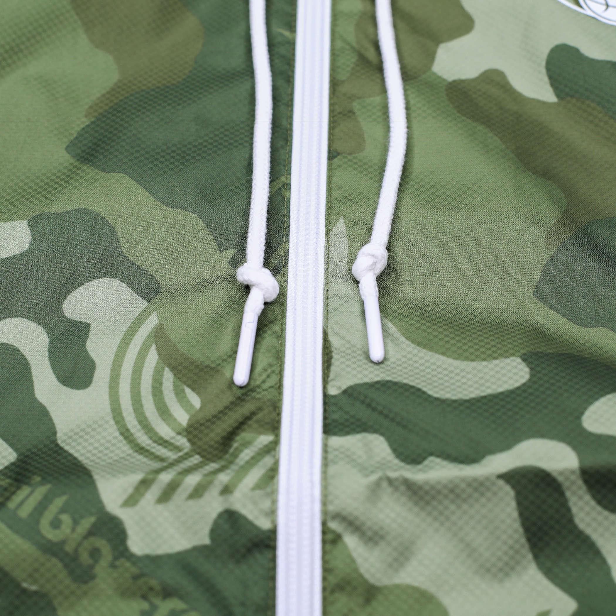 Mitchell & Ness Ghost Olive Green Camouflage Jacket - Image 5