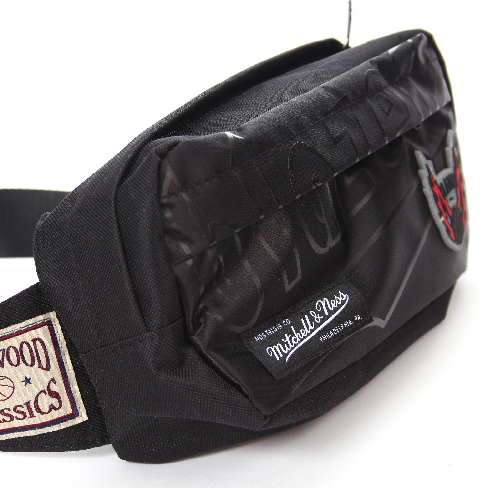Mitchell & Ness Retro Fanny Pack Black Hip Sack - Image 4