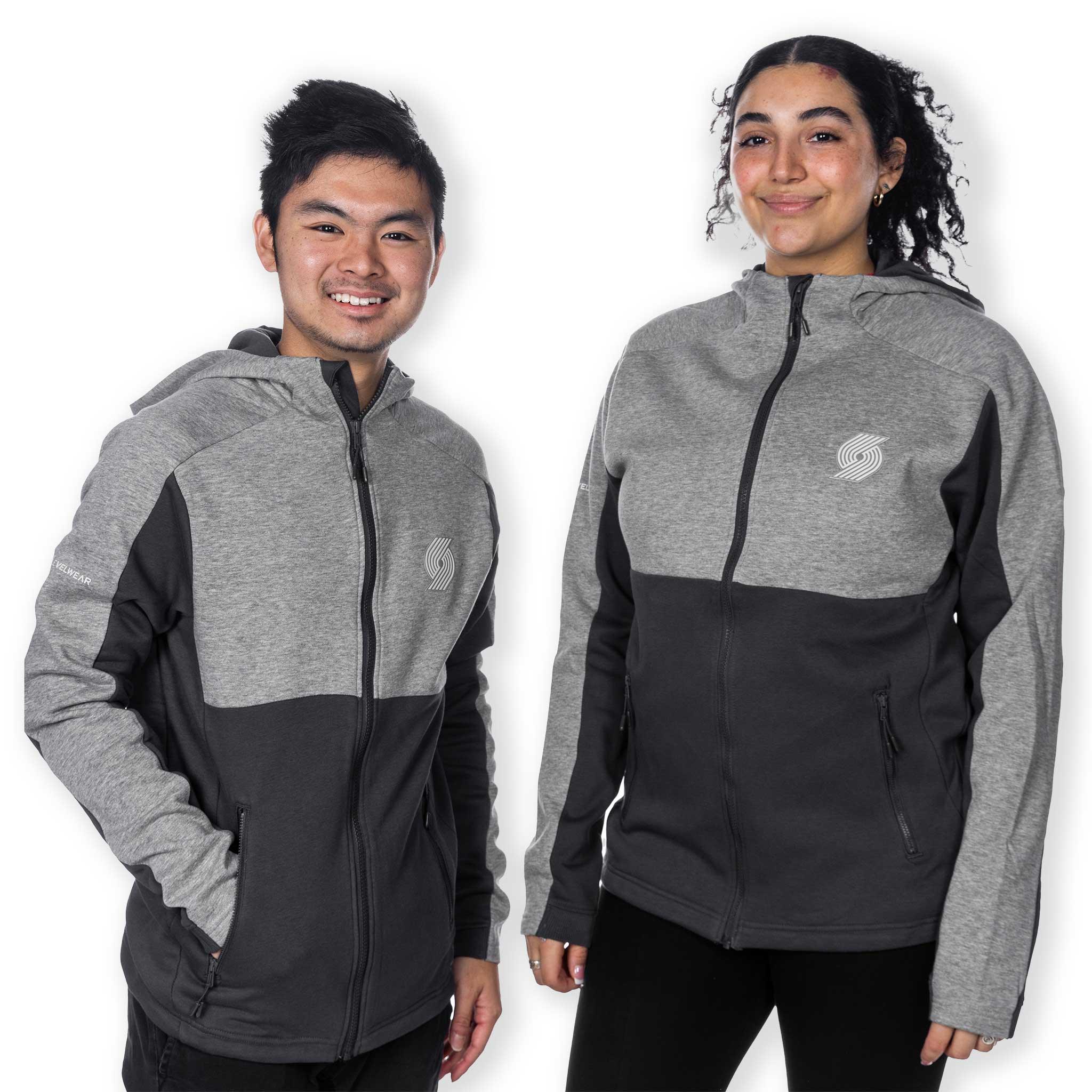 Mogul Hoodie Gray Jacket - Image 3