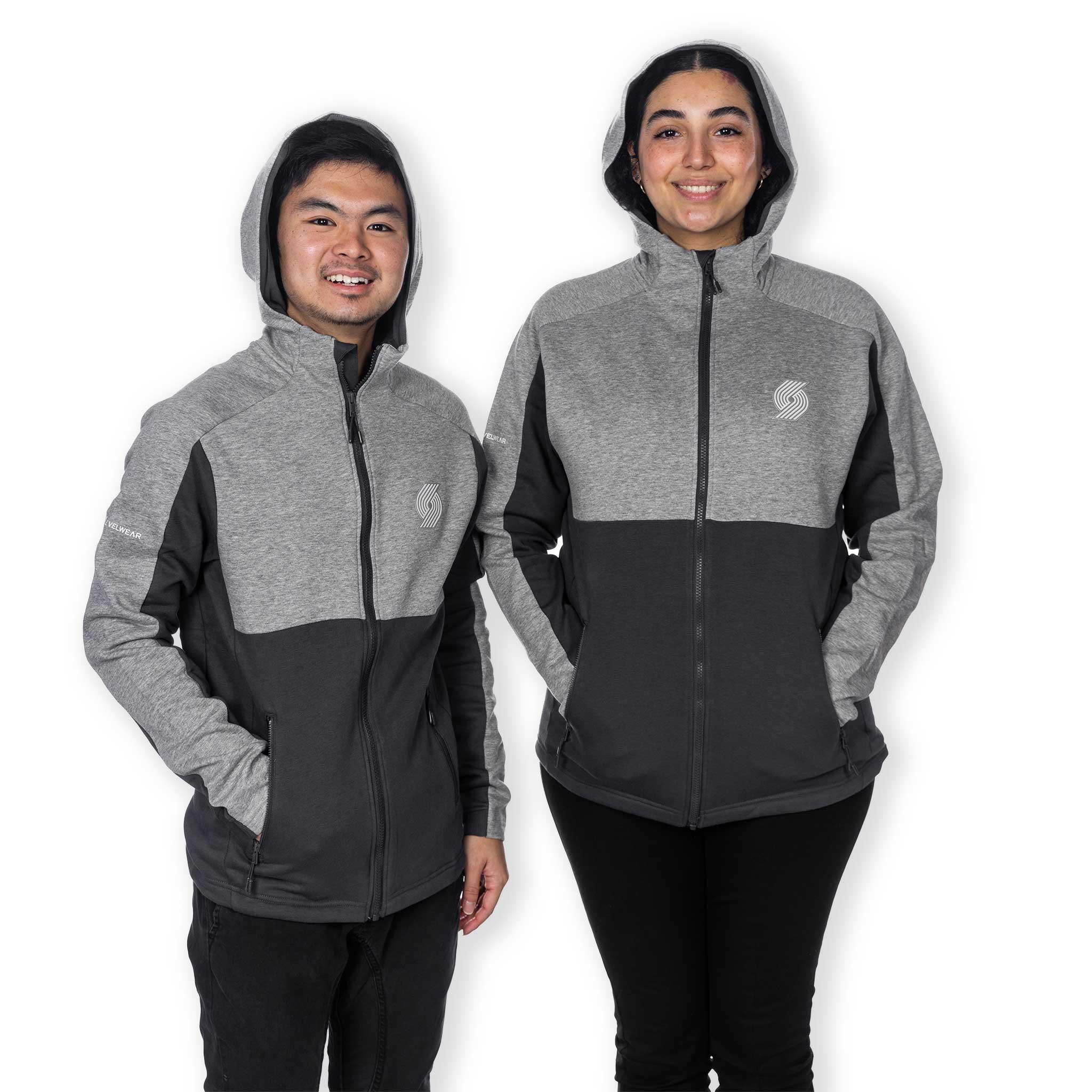 Mogul Hoodie Gray Jacket - Image 5