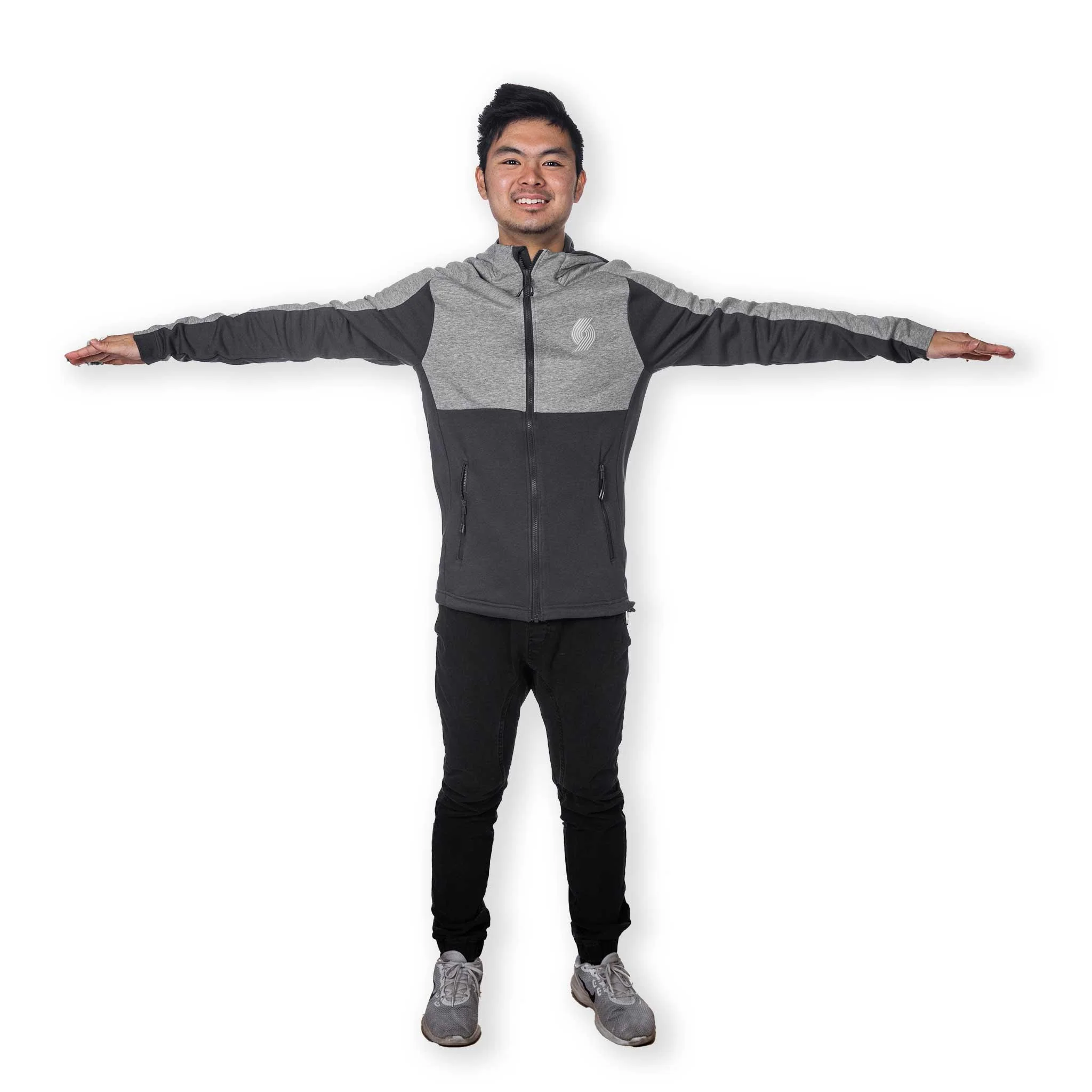 Mogul Hoodie Gray Jacket - Image 6