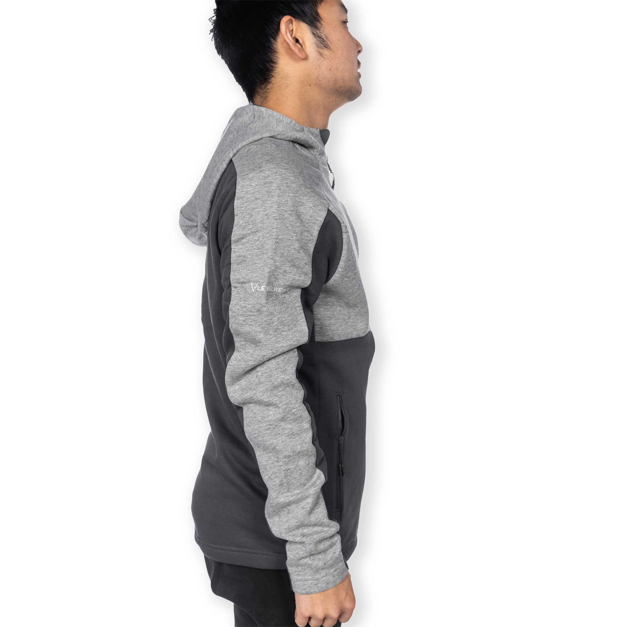 Mogul Hoodie Gray Jacket - Image 8