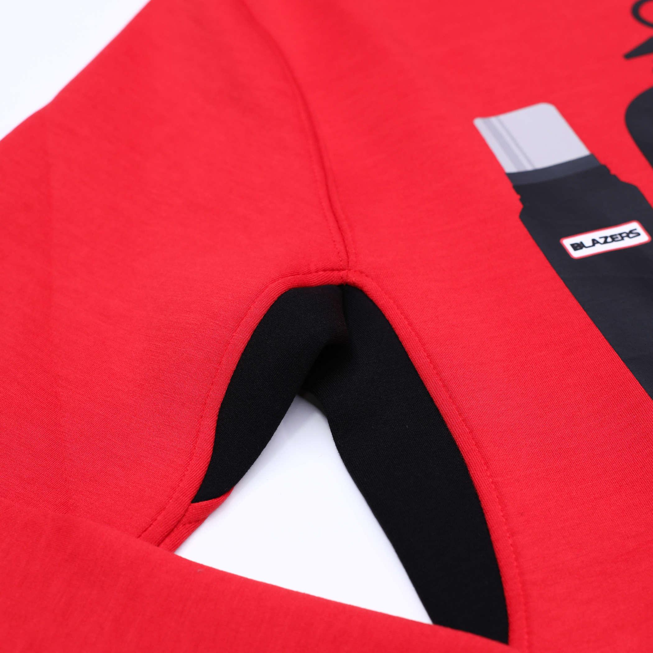 New Era Camping Essentials Red Crewneck Sweatshirt - Image 11