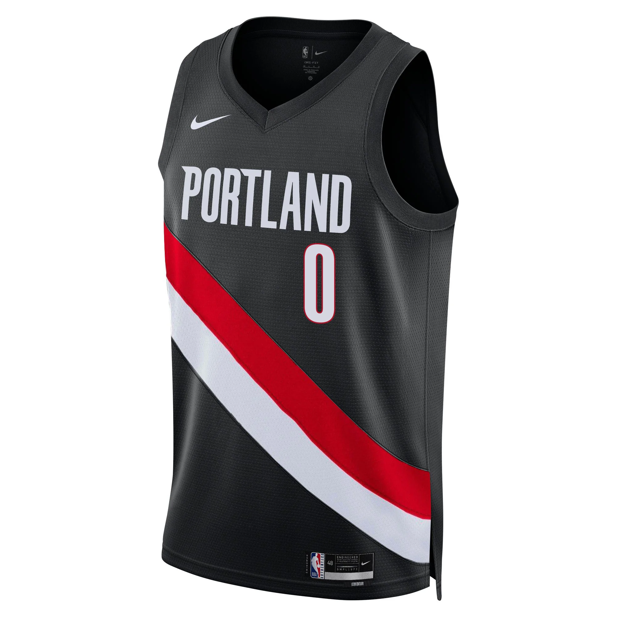 Nike Damian Lillard Swingman 25-26 Icon Jersey