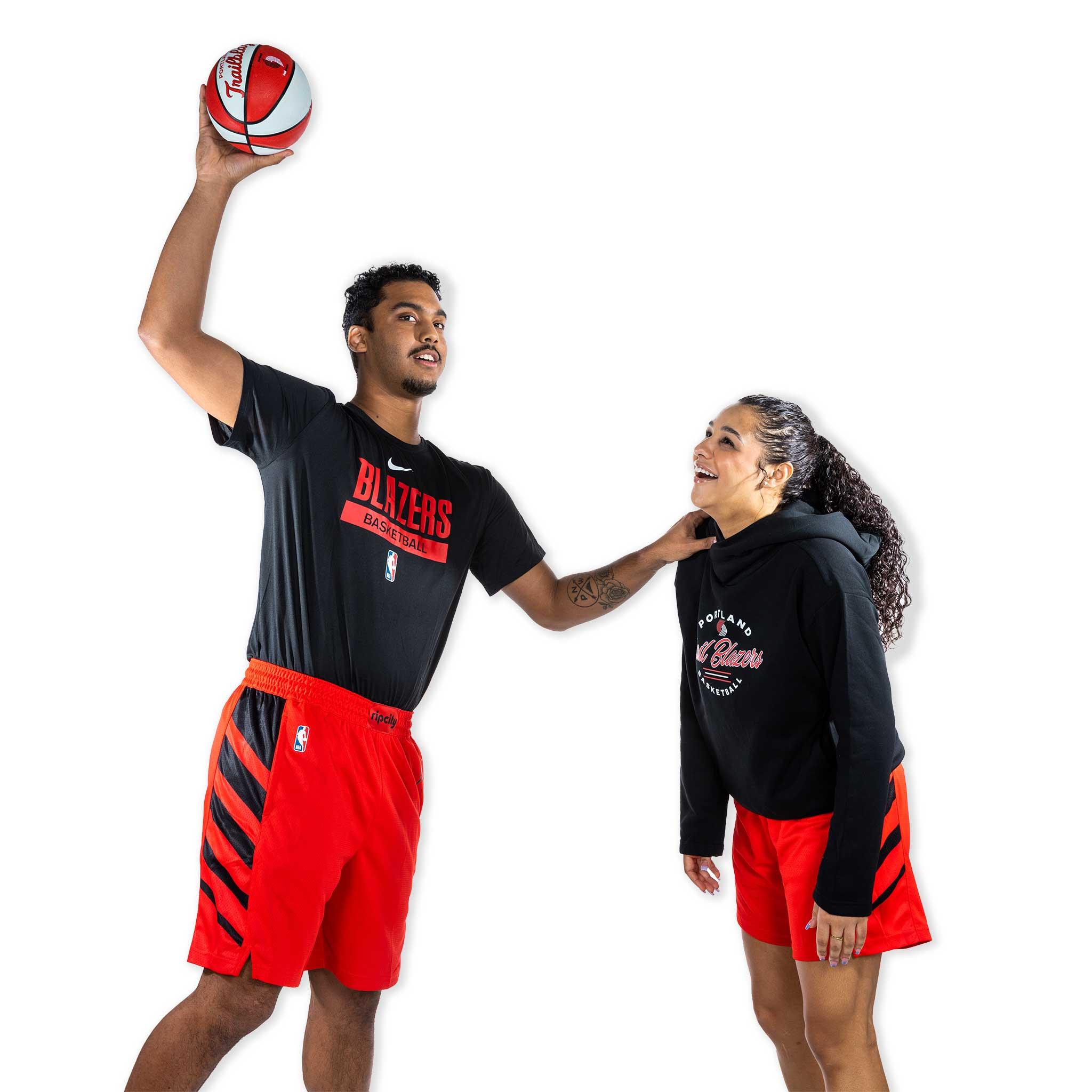 Nike Statement Edition Adult Red Basketball Shorts - Image 11