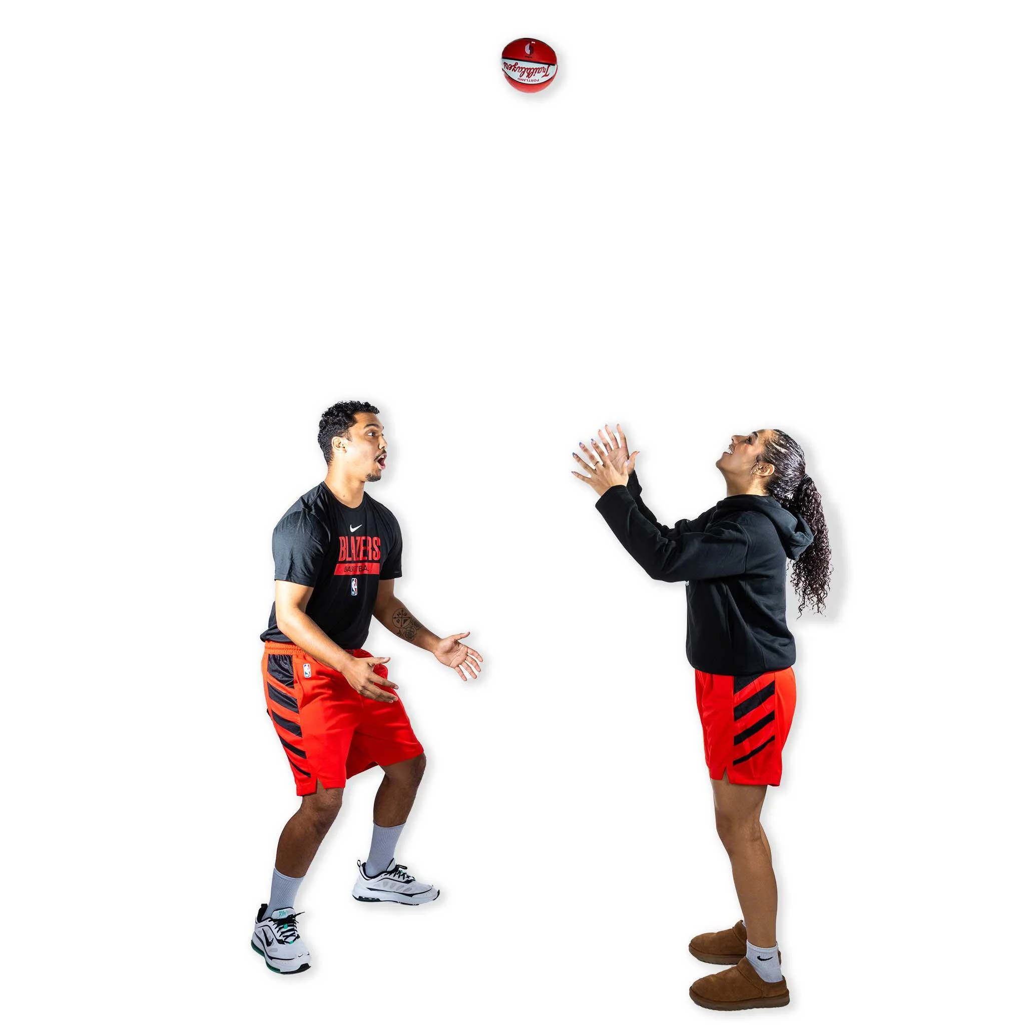 Nike Statement Edition Adult Red Basketball Shorts - Image 12