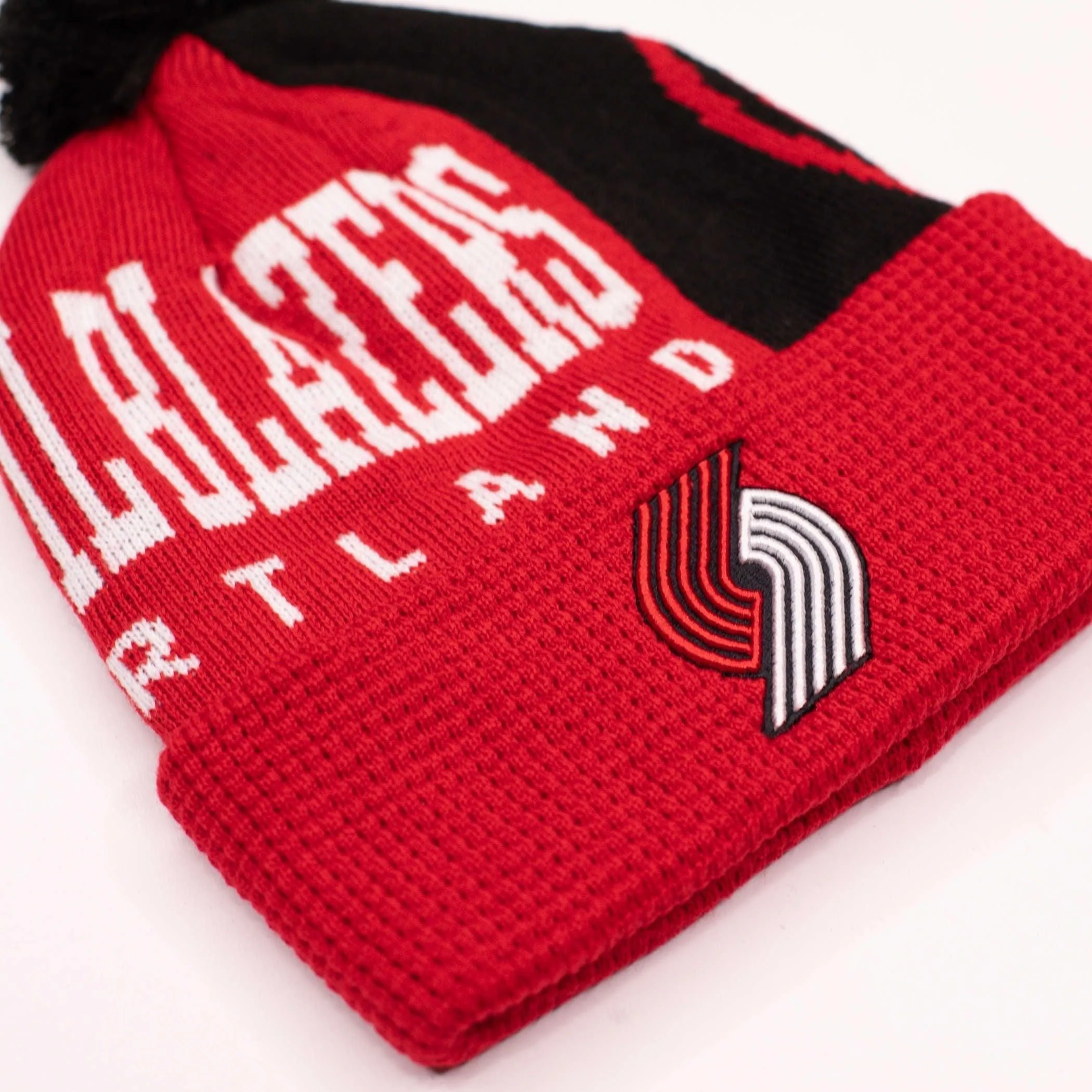 Outerstuff Youth Street Red Knit Beanie - Image 4