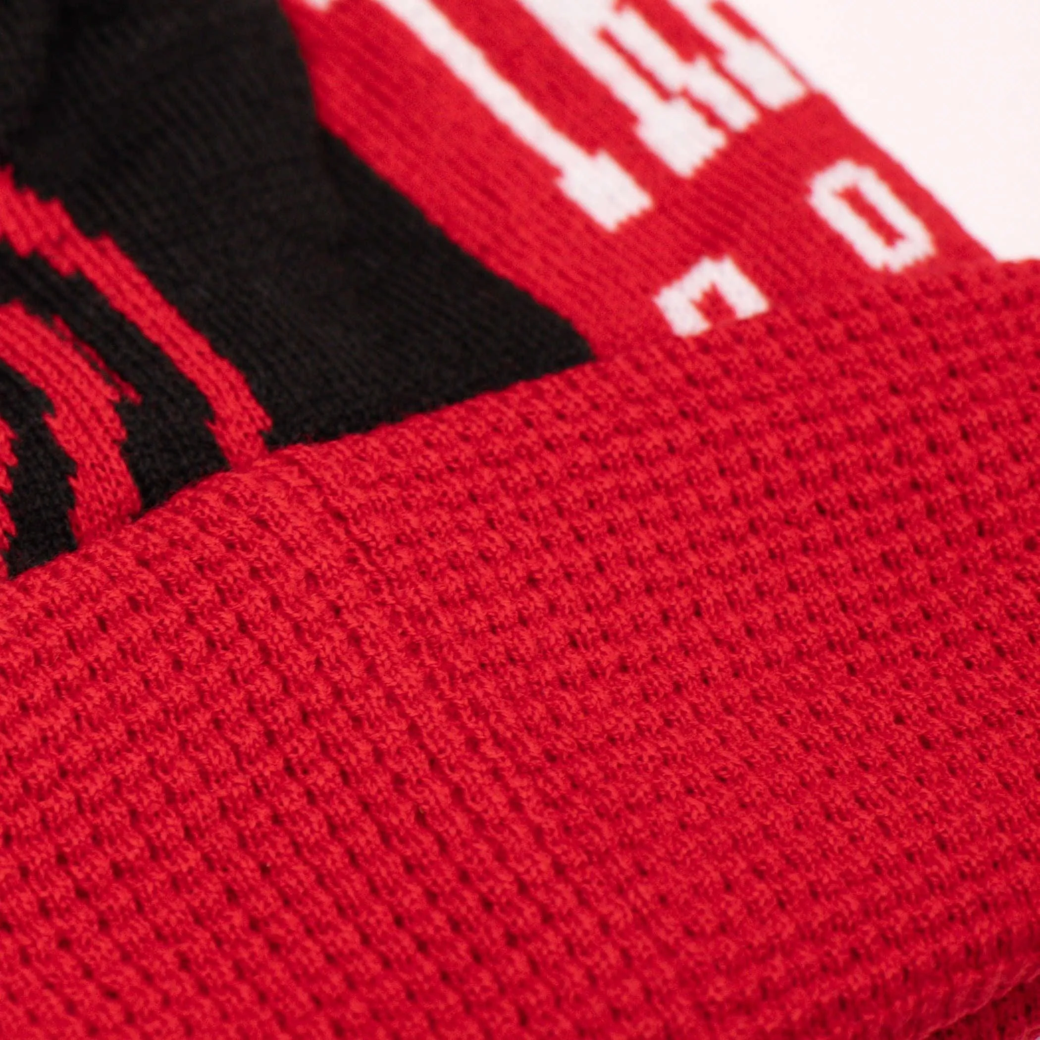 Outerstuff Youth Street Red Knit Beanie - Image 5