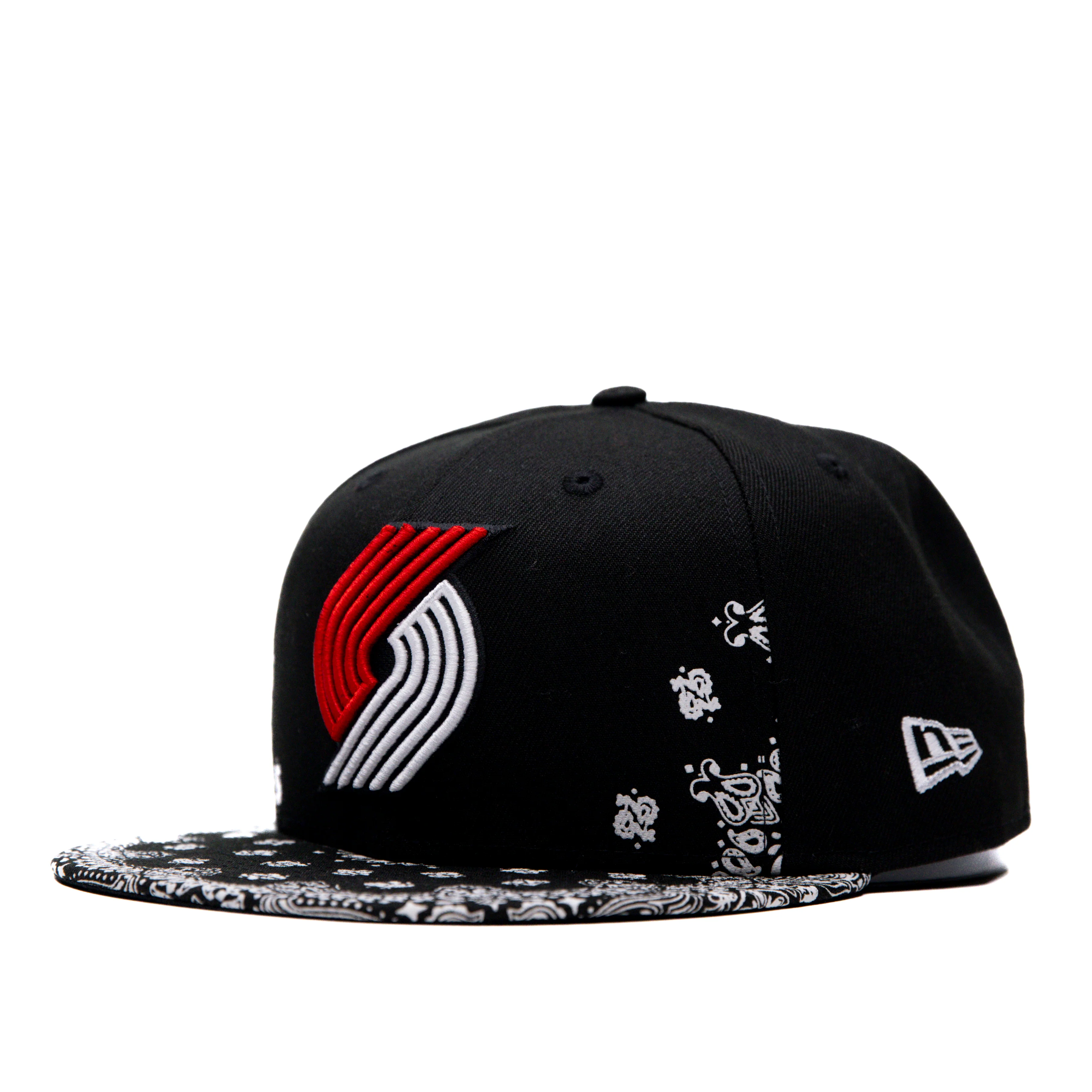 Pinwheel Paisley Black Fitted Hat - Image 3