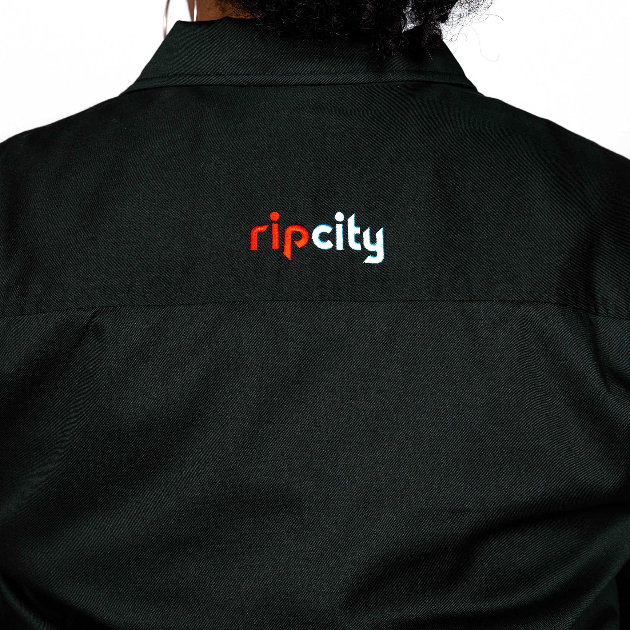 Wild Collective Pinwheel Dark Gray Utility Shirt - Image 11