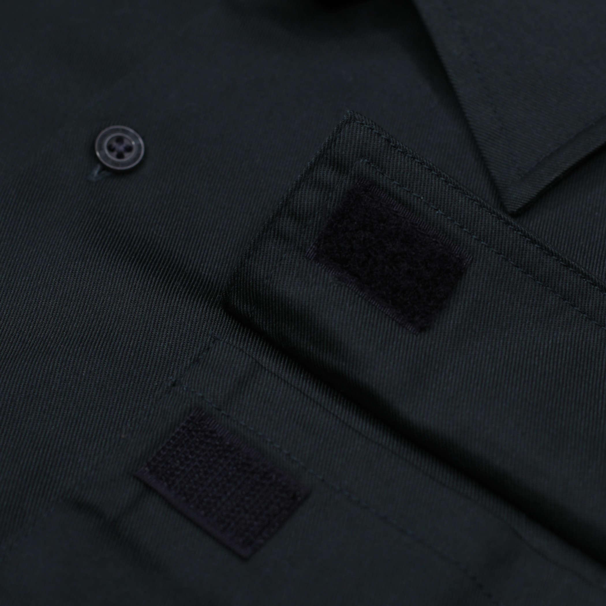 Wild Collective Pinwheel Dark Gray Utility Shirt - Image 4