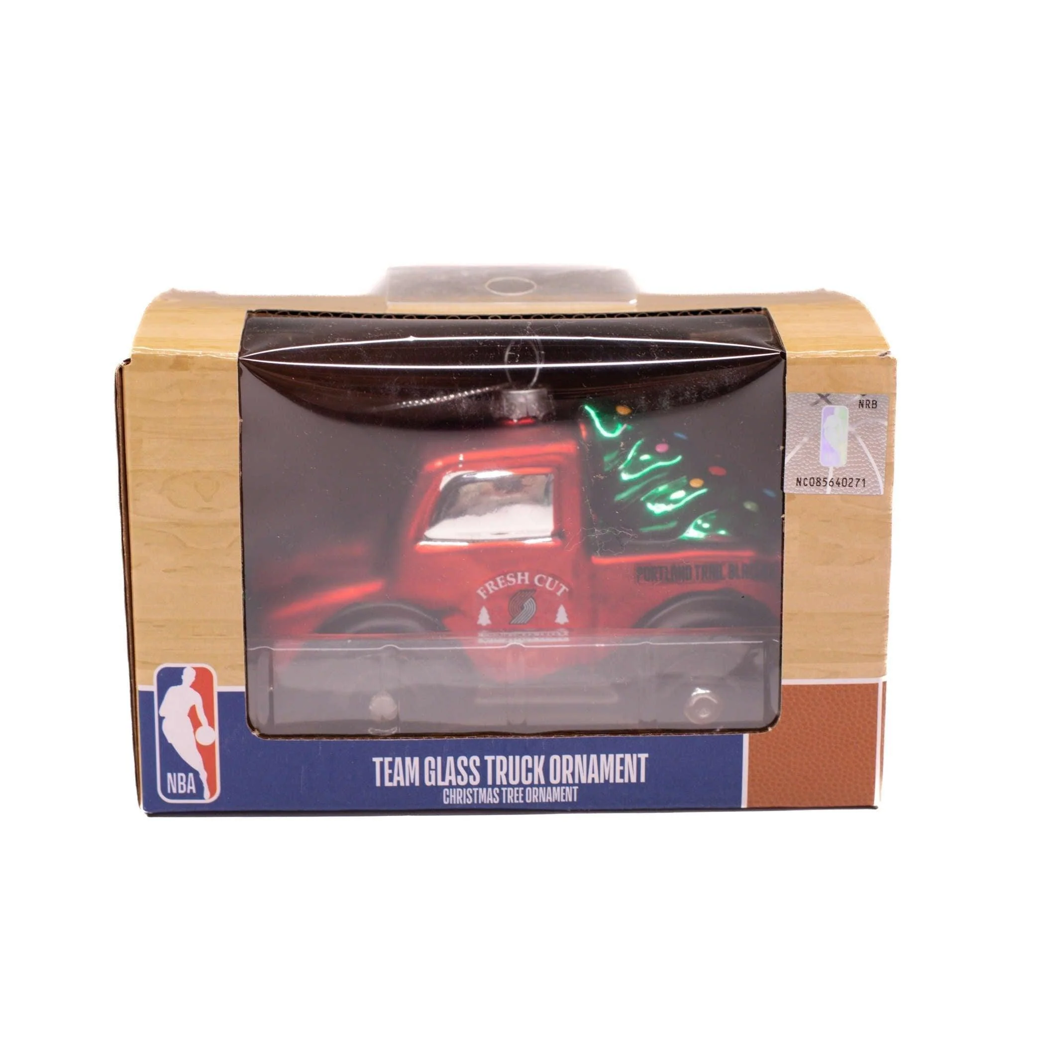 Portland Trail Blazers Glass Truck Ornament - Image 5